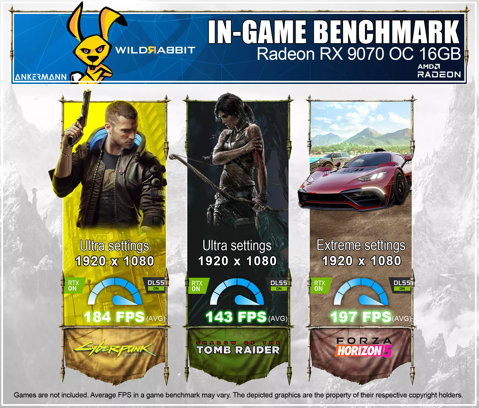 AMD Gaming PC | AMD Ryzen 7 9700X | Radeon RX 9070 16GB | 32GB DDR5 RAM | 1TB NVMe SSD | Windows 11 | WiFi & Bluetooth