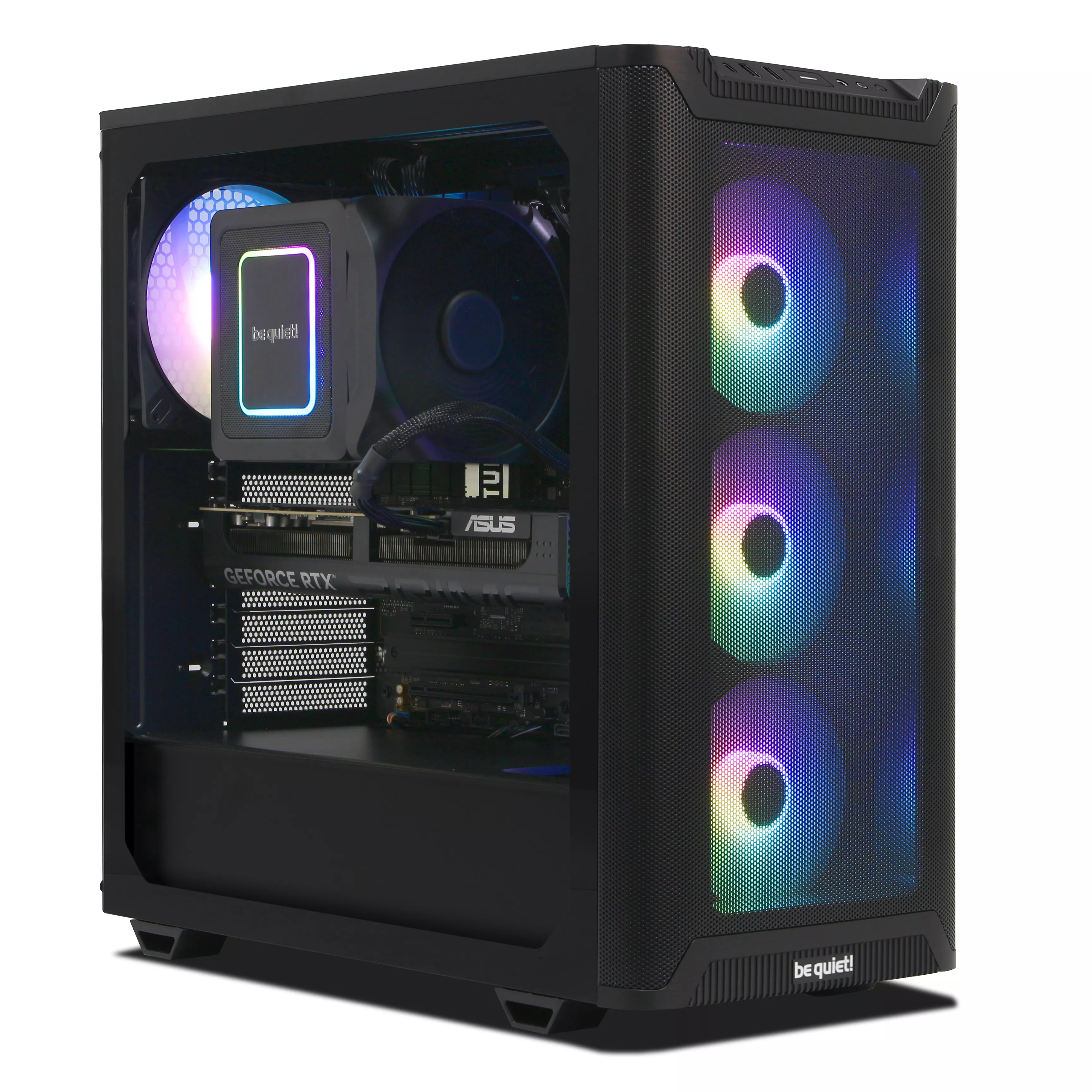 WILDRABBIT EvoCore X Gaming PC | Intel Core Ultra 7 265K | Nvidia GeForce RTX 5070 TI OC 16GB | 32GB DDR5 RAM | 2TB NVMe SSD | Windows 11 | WiFi & Bluetooth
