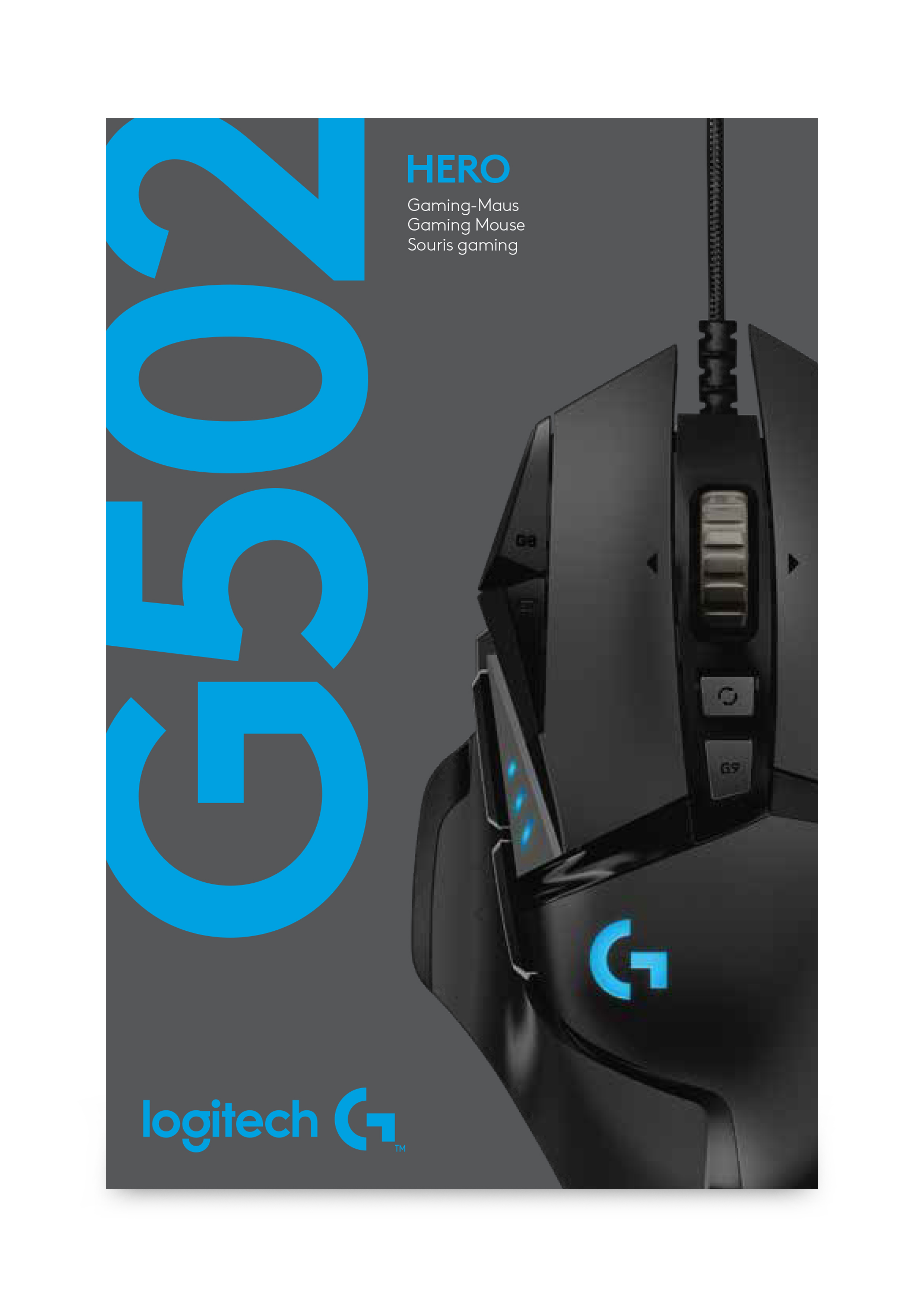 Logitech G502 Hero 910 005470 6616746000