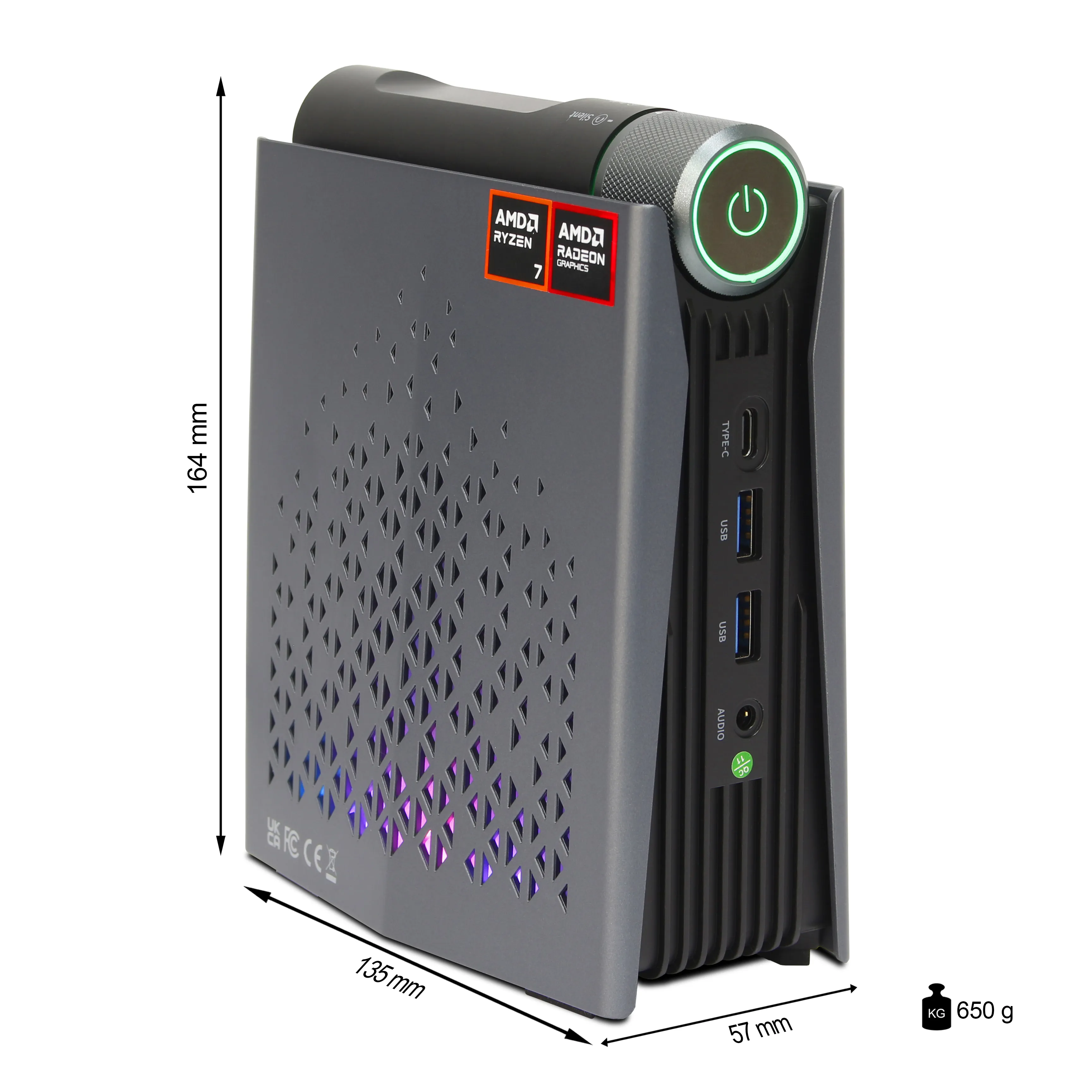 Ank-IX SA3 Mini PC | 16GB LPDDR5 RAM | 1TB NVMe SSD | Windows 11 | AMD Ryzen 255 | WLAN & Bluetooth | MS Office 2024 Ank-IX SA3 Mini PC | 16GB LPDDR5 RAM | 1TB NVMe SSD | Windows 11 | AMD Ryzen 255 | WLAN & Bluetooth | MS Office 2024