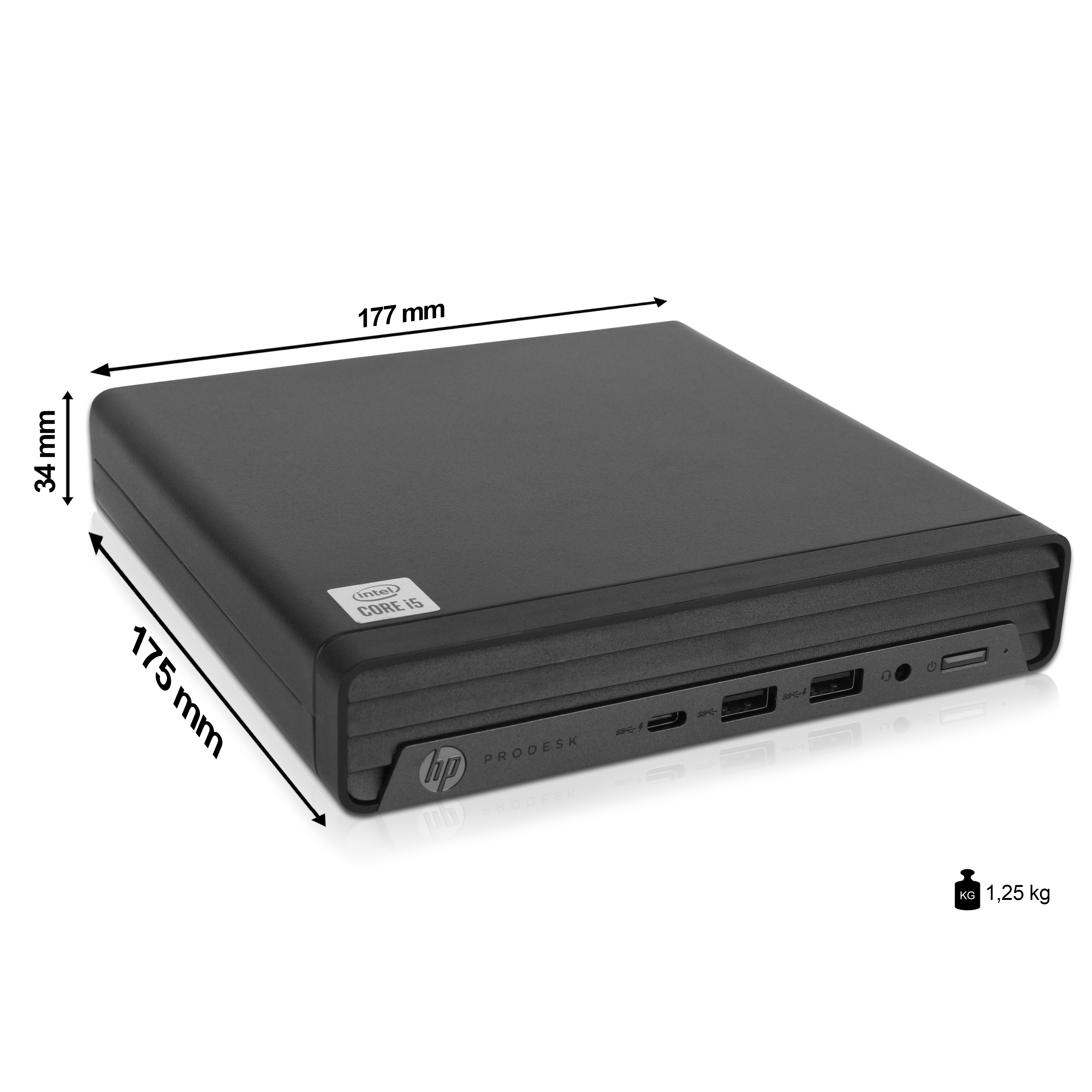 HP Prodesk 400 G6 Mini PC | 16GB RAM DDR4 SO-DIMM | 500GB M.2 NVME PCIe SSD | Windows 11 | Intel Core i5-10500T | MS Office 2024 HP Prodesk 400 G6 Mini PC | 16GB RAM DDR4 SO-DIMM | 500GB M.2 NVME PCIe SSD | Windows 11 | Intel Core i5-10500T | MS Office 2024