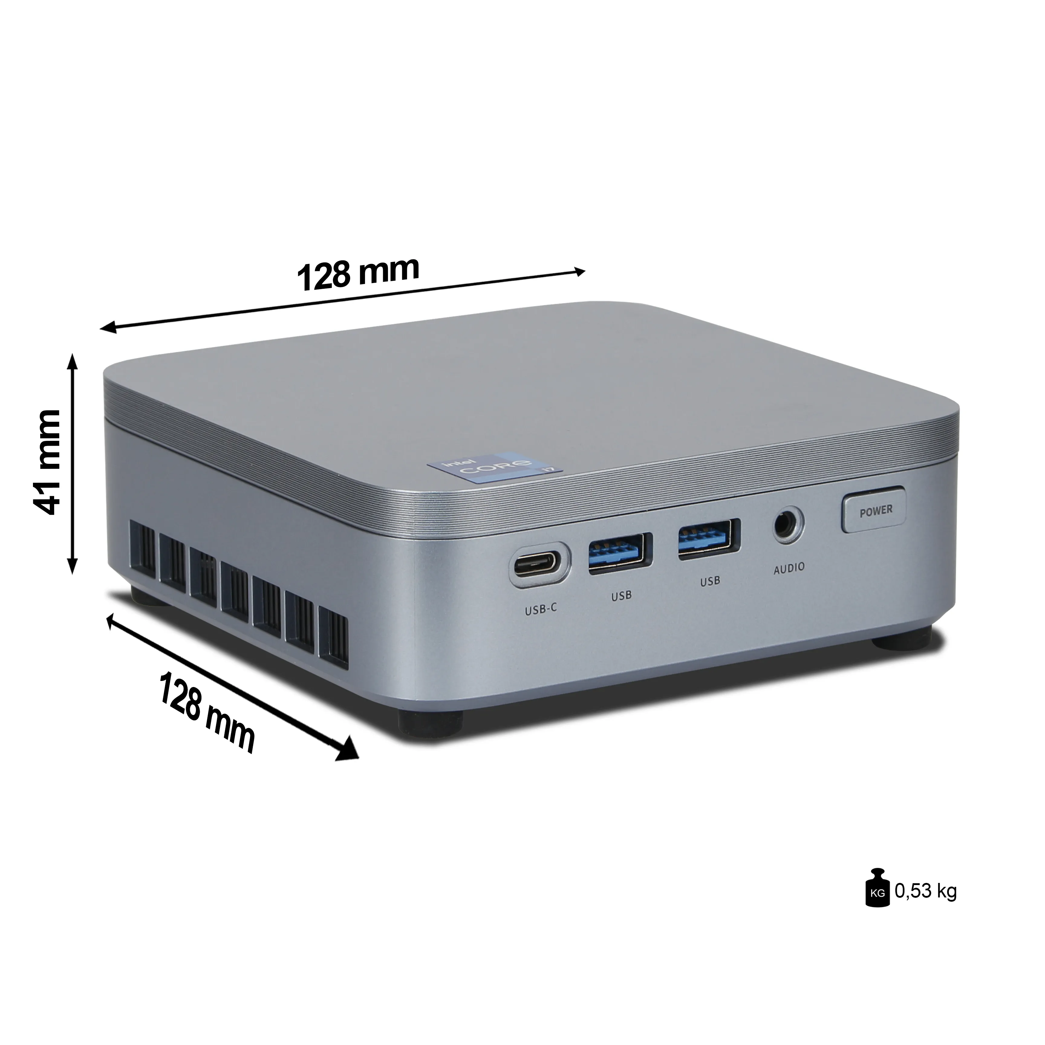 Ank-IX Matrix M5 Mini PC | 32GB RAM | 1TB NVMe SSD | Windows 11 | Intel Core i7 14650HX | WiFi & Bluetooth | MS Office 2024