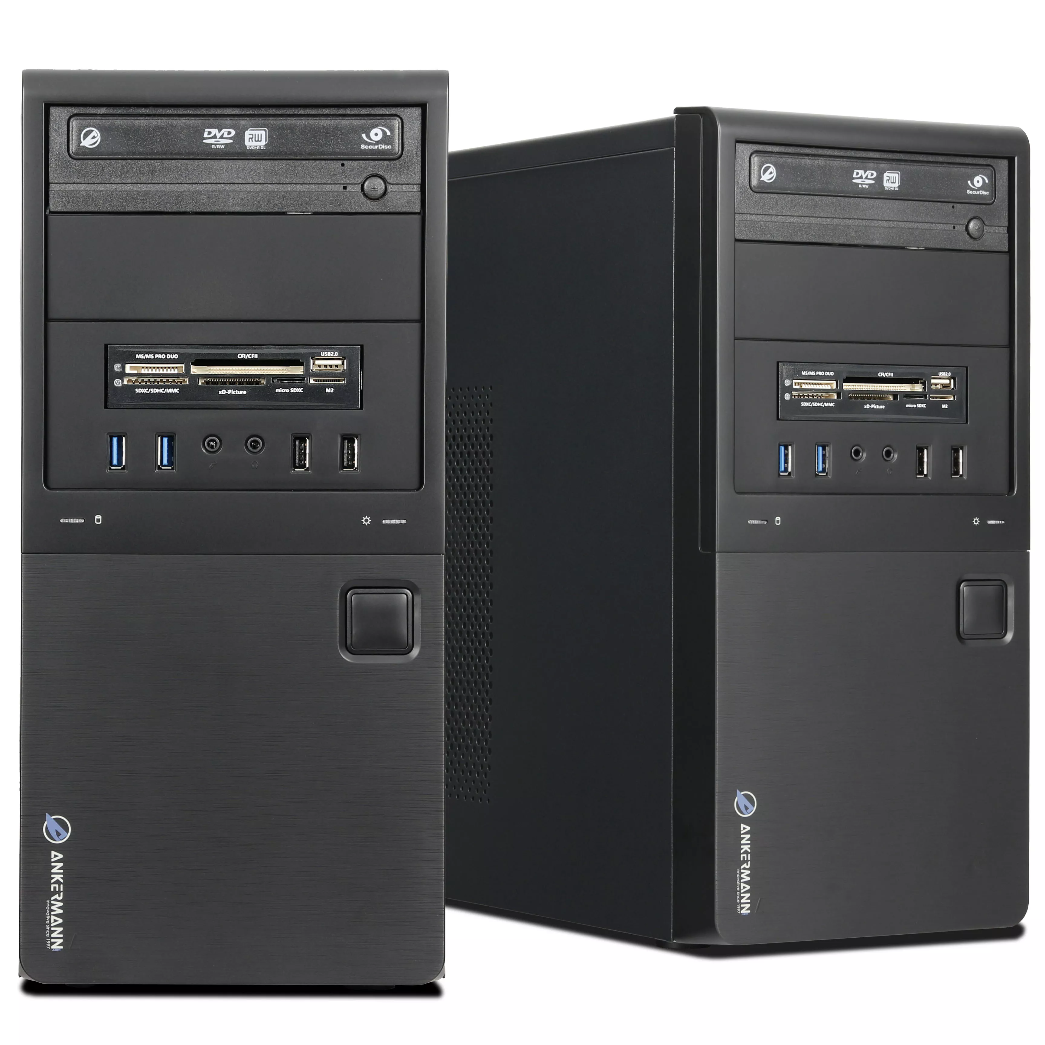 Office komplett PC Büro | Intel Core i5-8500 | 16GB RAM | 1TB NVMe SSD | Windows 11 | WLAN | 27" Monitor | Maus & Tastatur | MS Office 2024