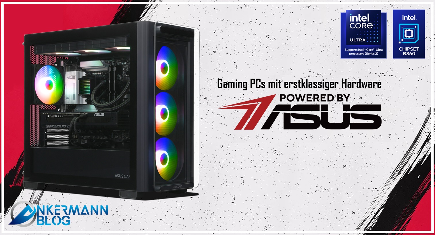 Gaming-PCs Powered by ASUS – Maximale Leistung für dein ultimatives Spielerlebnis