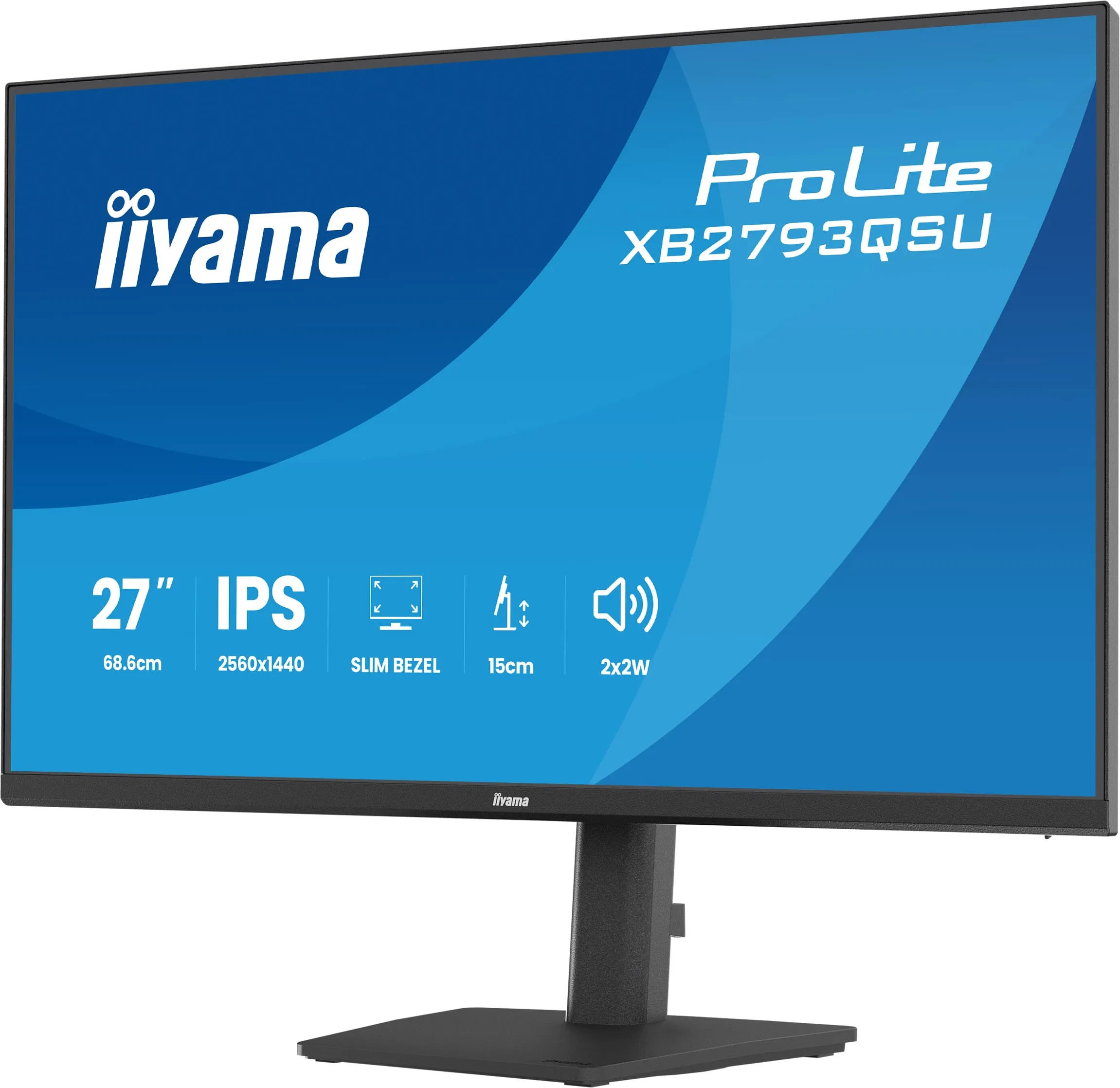 Iiyama ProLite 27" QHD (XB2793QSU-B1) Iiyama ProLite 27" QHD (XB2793QSU-B1)