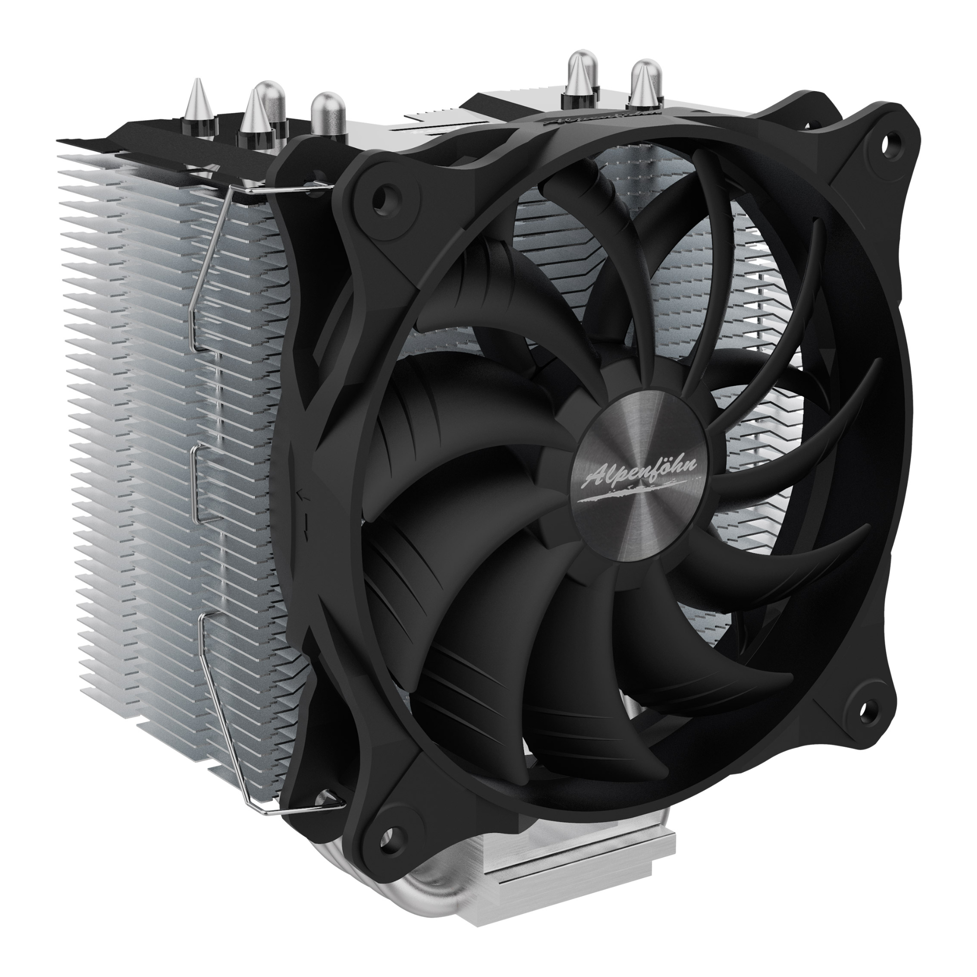 ADVANCE - VENTILATEUR noir 80 mm BOITIER PC Silencieux 7 pales + VIS