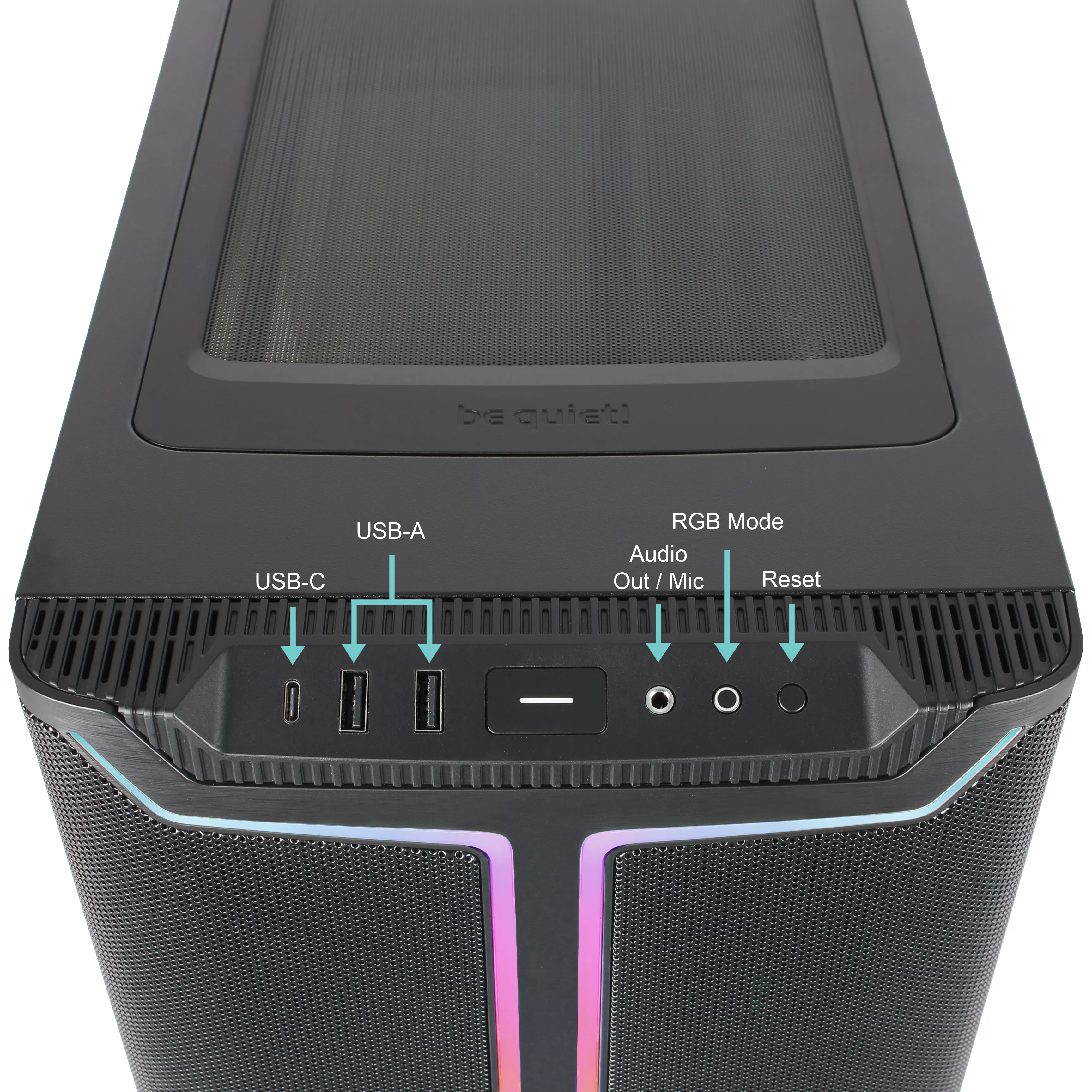 WILDRABBIT AIRFLOW Gaming PC | AMD Ryzen 5 9600X | Nvidia GeForce RTX 5070 12GB | 32GB DDR5 RAM | 2TB NVMe SSD | Windows 11 | WiFi & Bluetooth