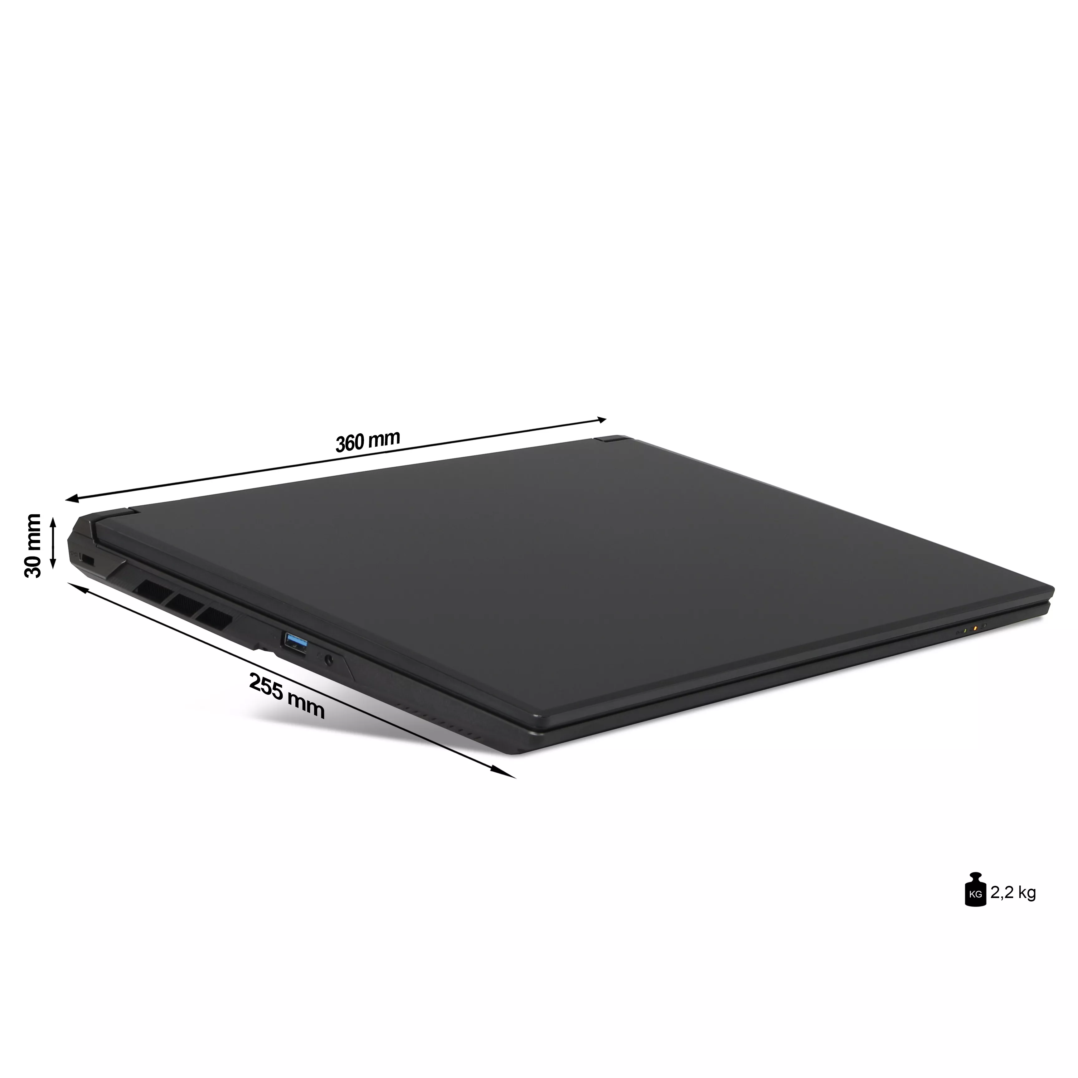 Ankermann Orbit Pro Gaming | 16GB DDR5 RAM | 1TB NVMe SSD | Intel Core i9-13900HX | 16" QHD Display | Nvidia GeForce RTX 5070 8GB | Windows 11 Pro | WLAN / BT | MS Office 2024