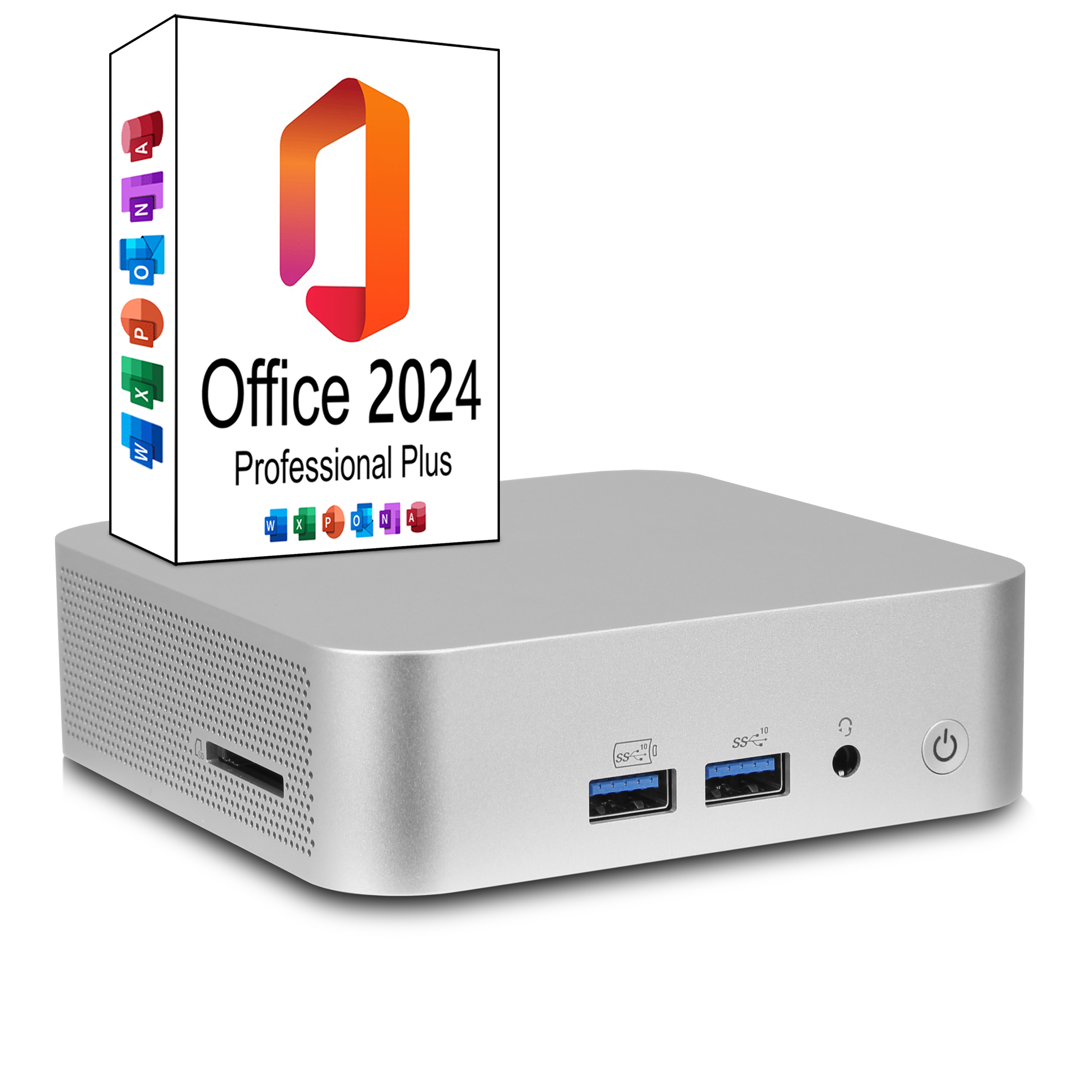 Ank-IX A6 Mini PC | 16GB DDR5 RAM | 1TB NVMe SSD | Windows 11 | AMD Ryzen 7 - 6800 | WLAN & Bluetooth | MS Office 2024 Ank-IX A6 Mini PC | 16GB DDR5 RAM | 1TB NVMe SSD | Windows 11 | AMD Ryzen 7 - 6800 | WLAN & Bluetooth | MS Office 2024