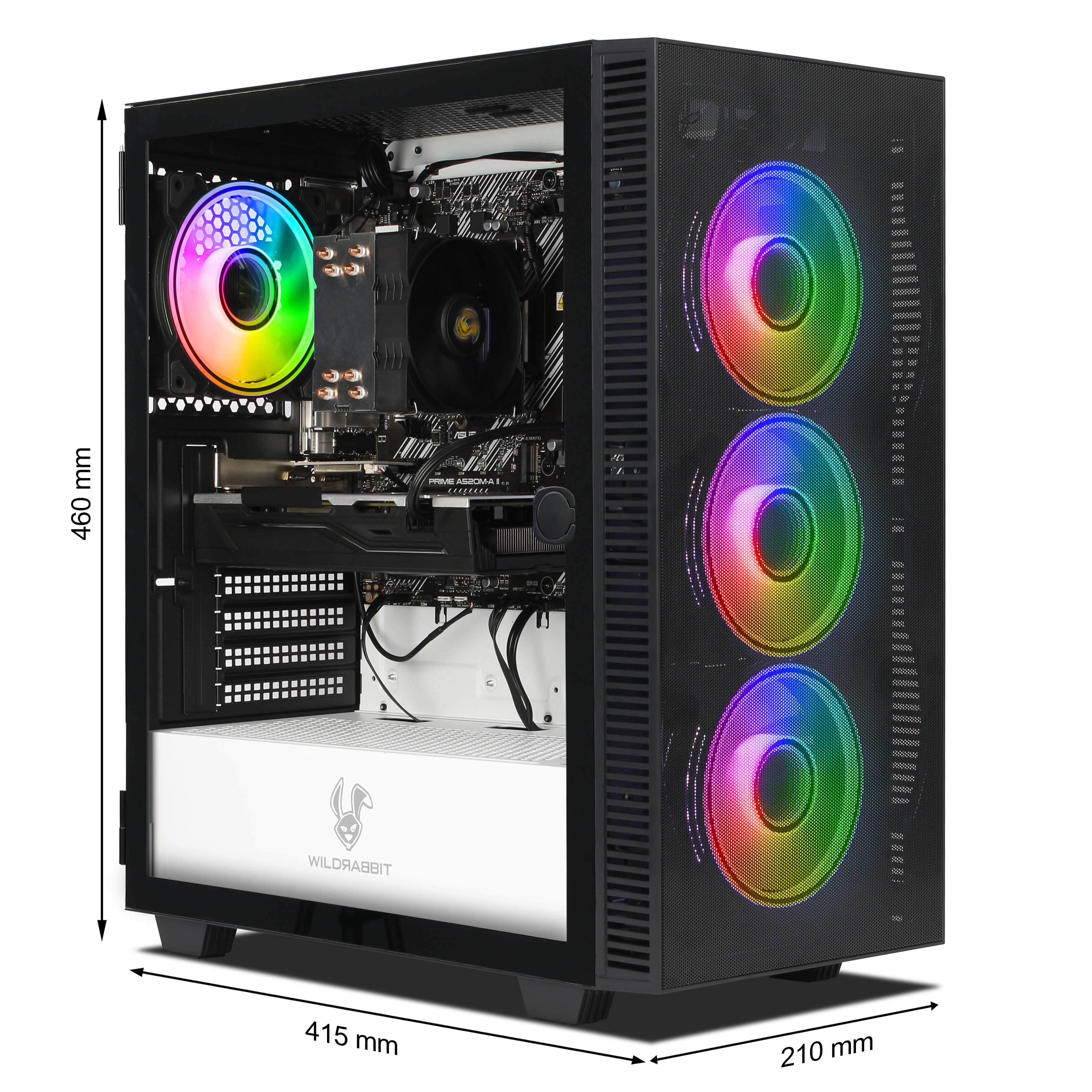 ReForge Gaming PC | AMD Ryzen 5 5600X | RX580 8GB | 16GB RAM | 480GB SSD | Windows 11 | WiFi | MS Office 2024 ReForge Gaming PC | AMD Ryzen 5 5600X | RX580 8GB | 16GB RAM | 480GB SSD | Windows 11 | WiFi | MS Office 2024