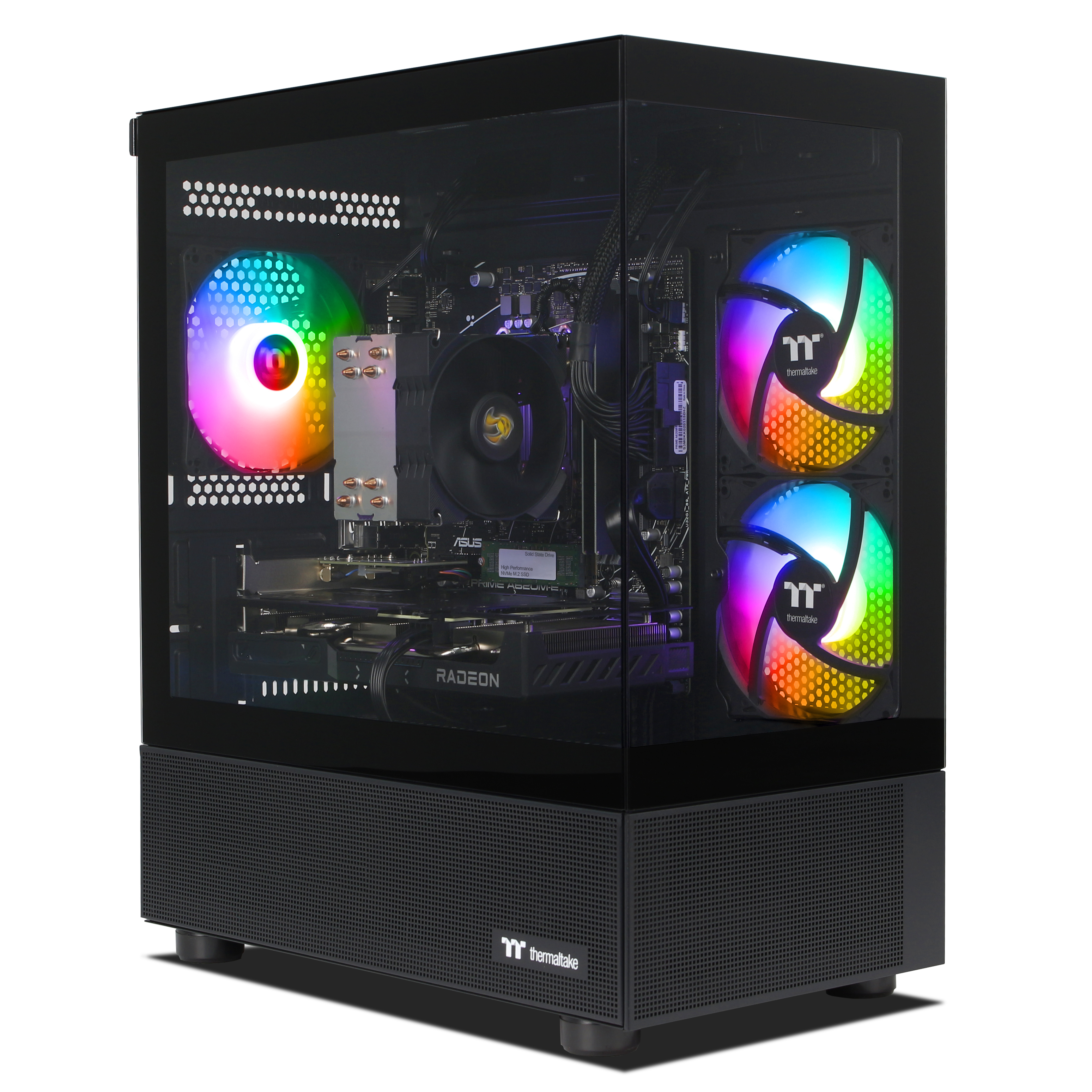 Quantum Gaming PC | AMD Ryzen 5 9600X | Radeon RX 9060 XT 16GB | 32GB DDR5 RAM | 1TB NVMe SSD | Windows 11 | WLAN & Bluetooth 
