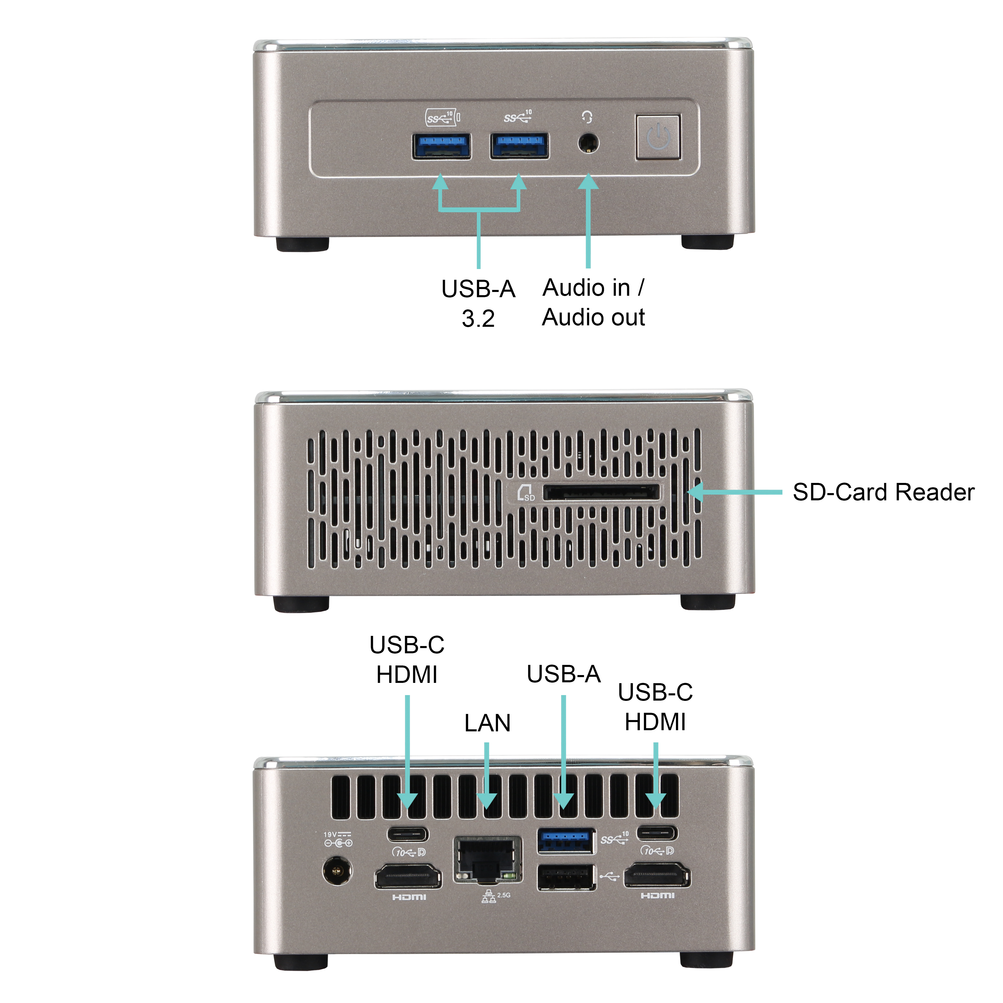 Ank-IX A5 Mini PC | 16GB RAM | 512GB NVMe SSD | Windows 11 | AMD Ryzen 5 7430U | WLAN & Bluetooth | MS Office 2024 Ank-IX A5 Mini PC | 16GB RAM | 512GB NVMe SSD | Windows 11 | AMD Ryzen 5 7430U | WLAN & Bluetooth | MS Office 2024