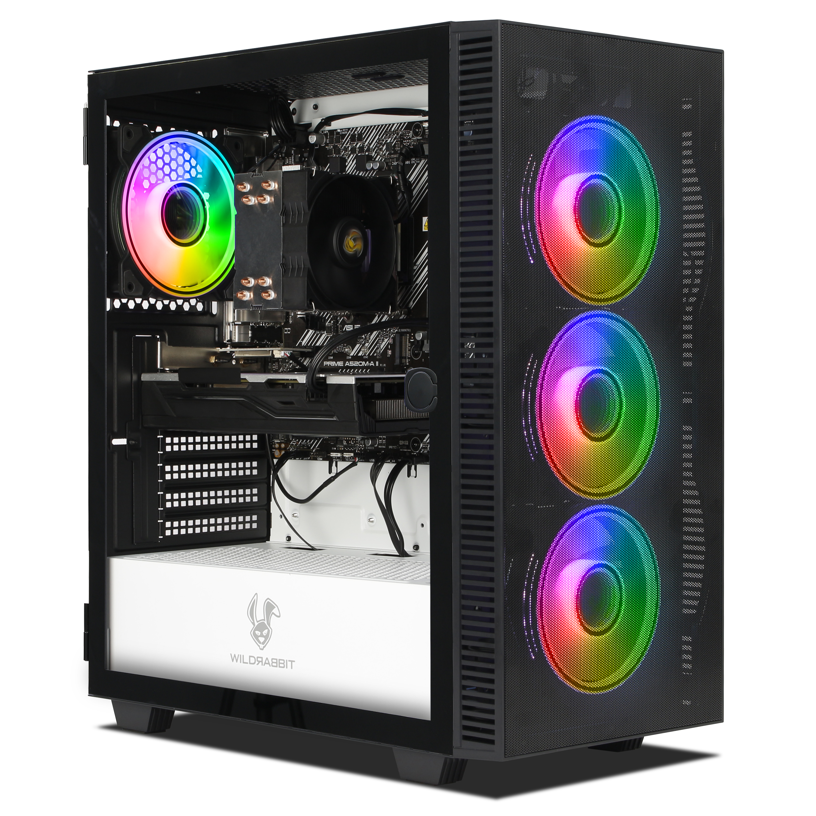 ReForge Gaming PC | AMD Ryzen 5 5600X | RX580 8GB | 16GB RAM | 480GB SSD | Windows 11 | WiFi | MS Office 2024