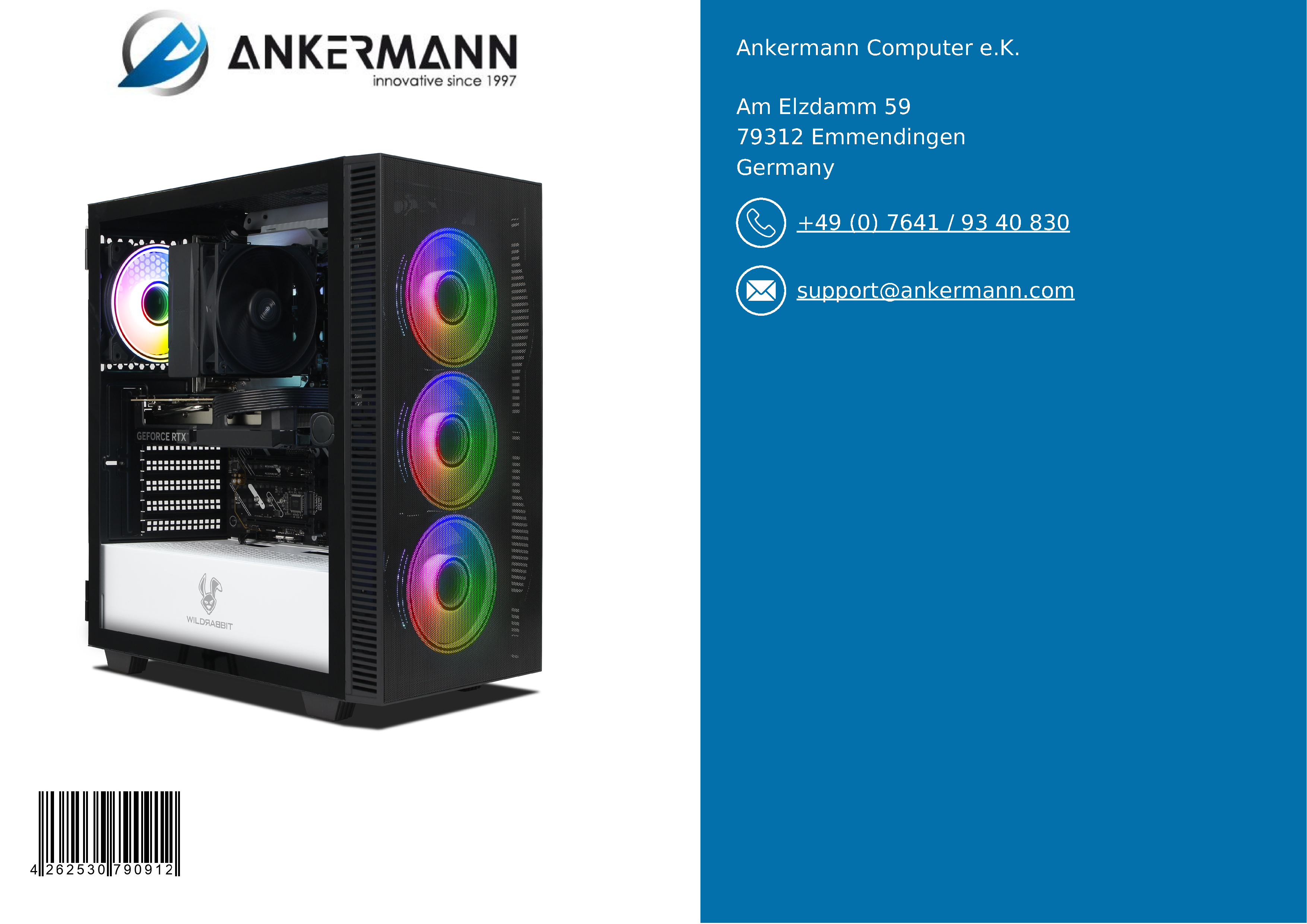 WILDRABBIT X ASUS Pro | Intel Core Ultra 7 265KF | Nvidia GeForce WILDRABBIT X ASUS Pro | Intel Core Ultra 7 265KF | Nvidia GeForce