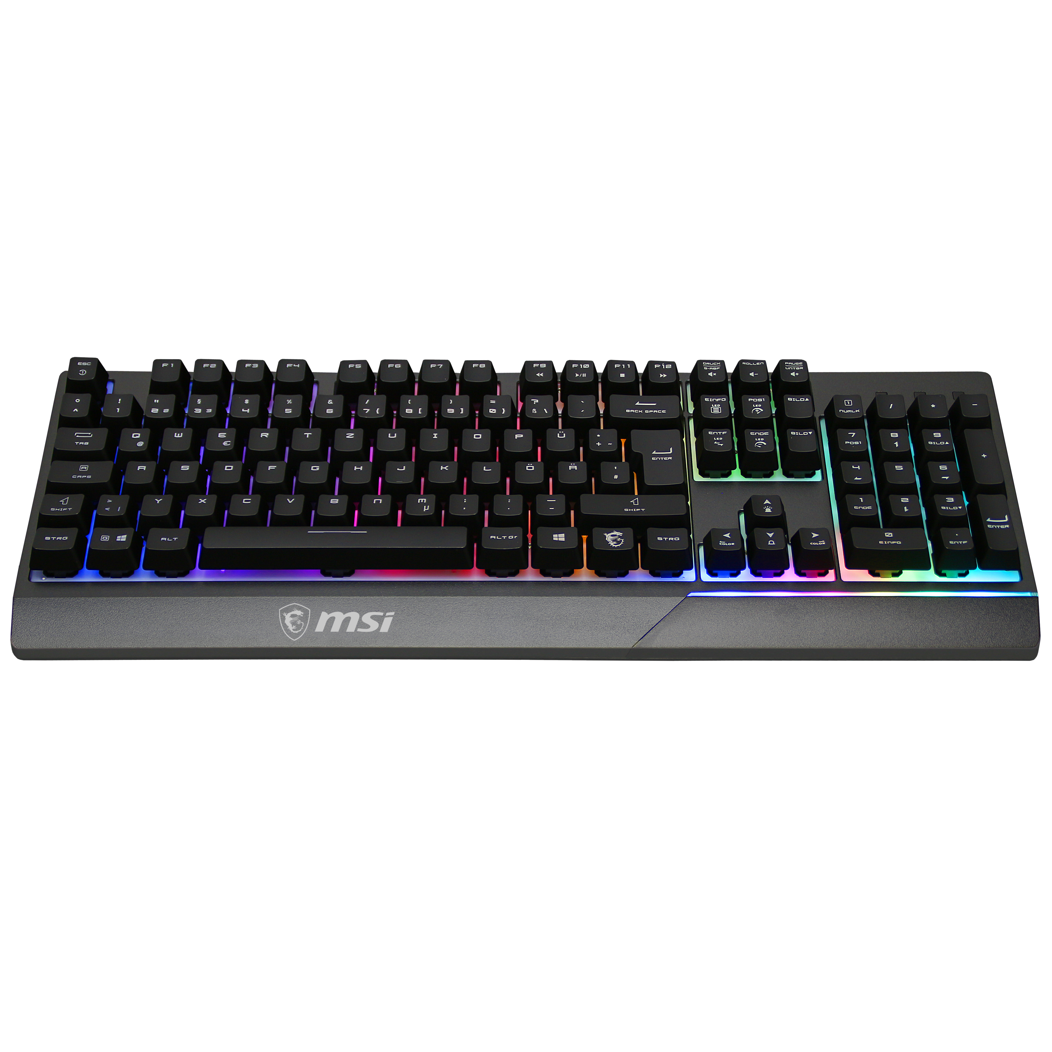 MSI USB Keyboard Gaming QWERTZ allemand