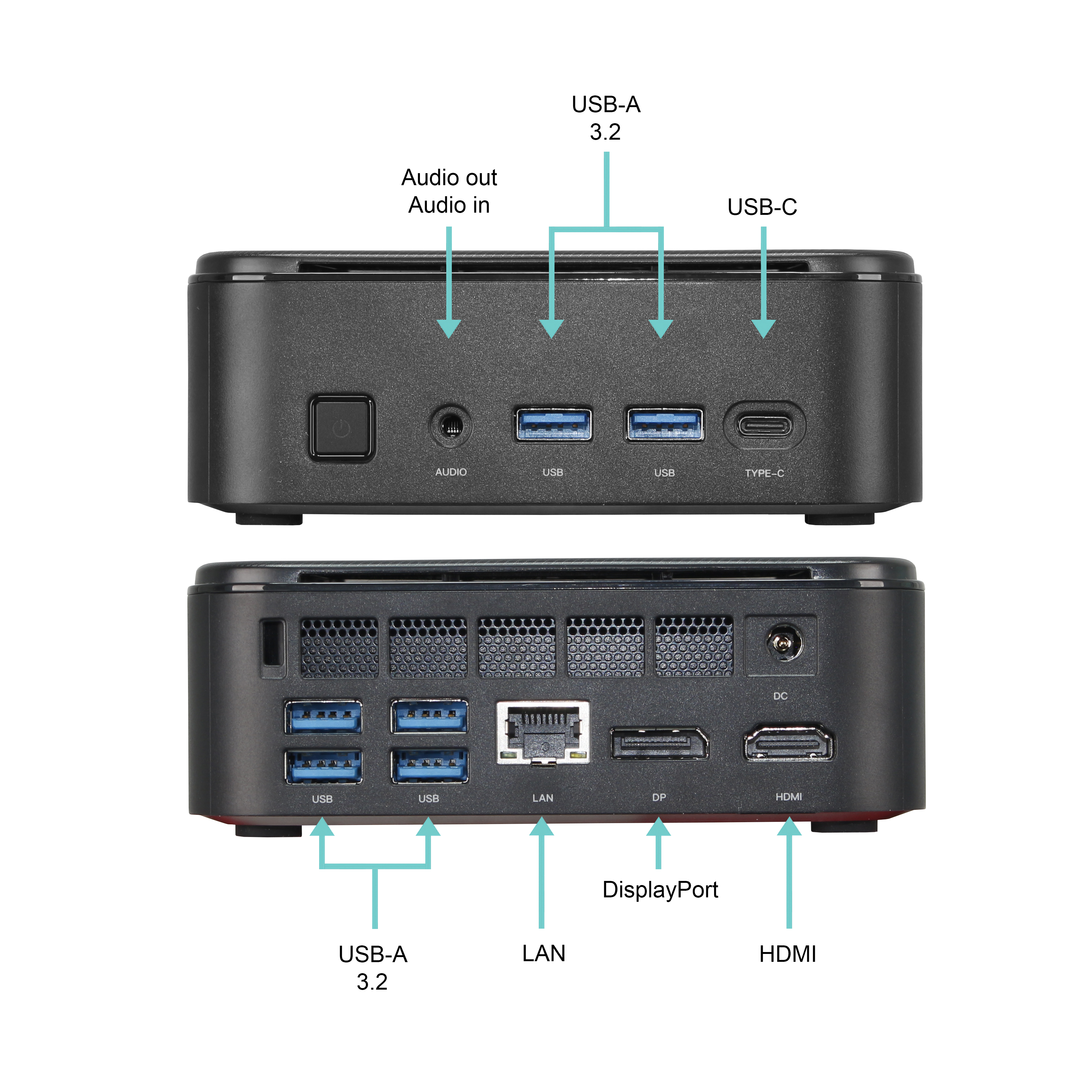 Ank-IX E3B Mini PC | 32GB RAM | 1000GB M.2 SATA SSD | Windows 11 | AMD Ryzen 5 7430U | WLAN & Bluetooth | MS Office 2024 Ank-IX E3B Mini PC | 32GB RAM | 1000GB M.2 SATA SSD | Windows 11 | AMD Ryzen 5 7430U | WLAN & Bluetooth | MS Office 2024