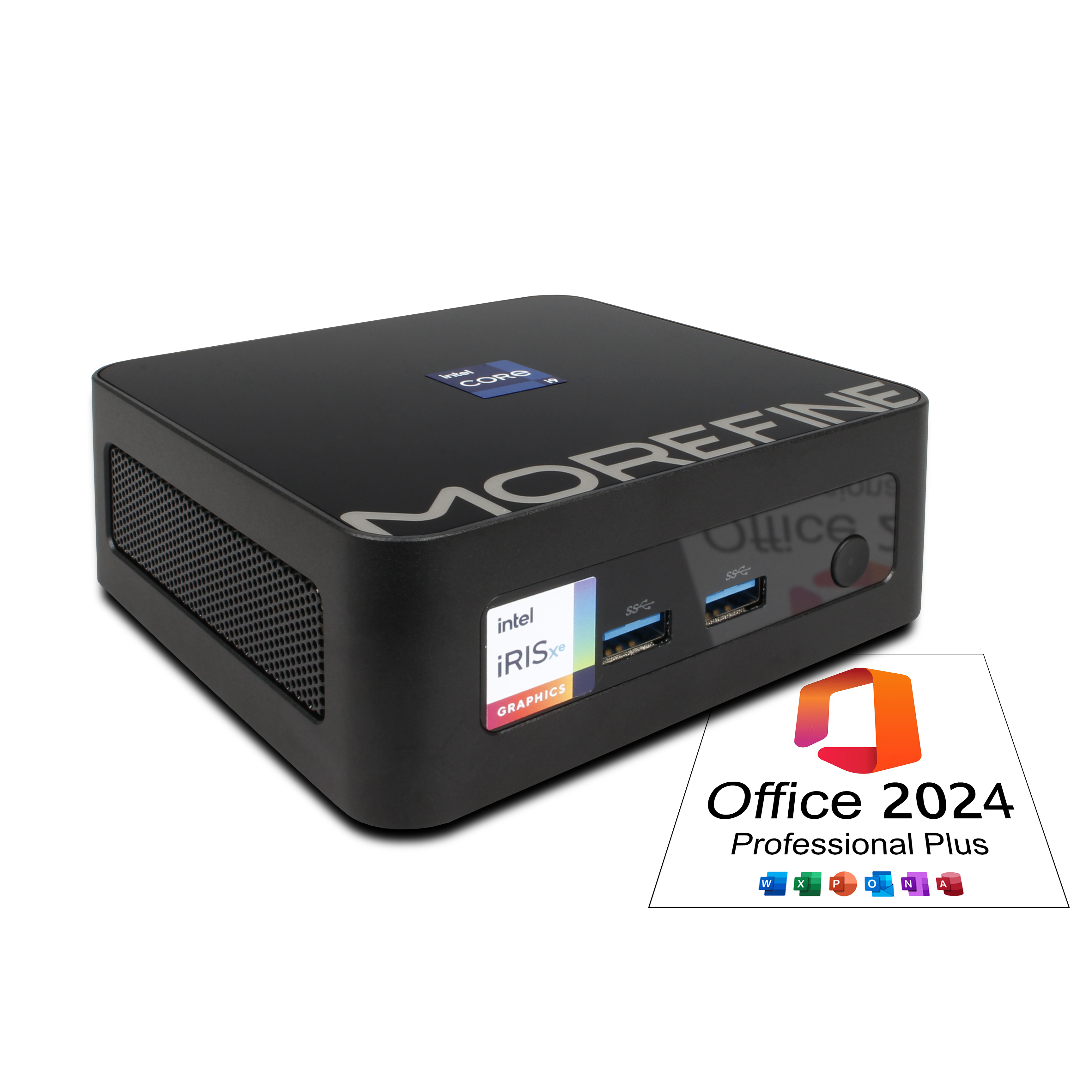 Ankermann M9 Pro Mini PC | 32GB RAM | 1TB NVMe SSD | Windows 11 | Intel Core i9-12900HK | WLAN & Bluetooth | MS Office 2024
