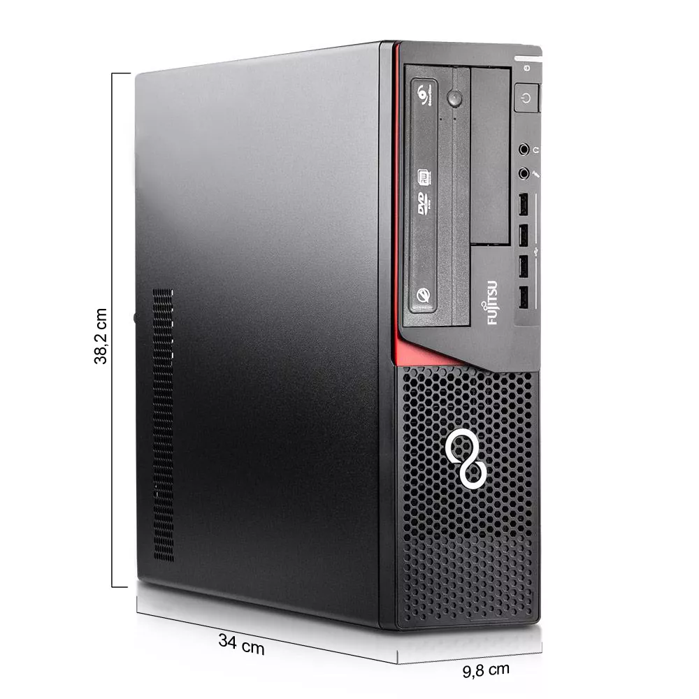 Up To Windows 10 PC | Intel Core i5-3470 | 16GB RAM | 480GB SSD | 500GB HDD | Windows 10 | WiFi | Monitor de 23.8" | Ratón & teclado | MS Office 2024
