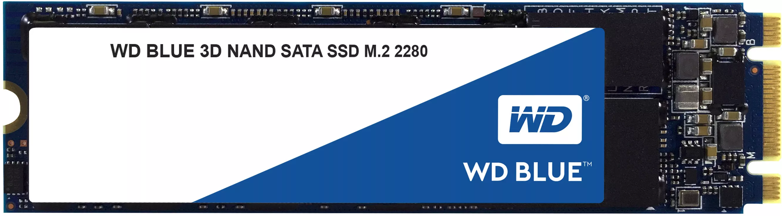 250GB Western Digital Blue 3D NAND M.2 (Read 550 MB/s - Write 525 MB/s) (WDS250G2B0B)
