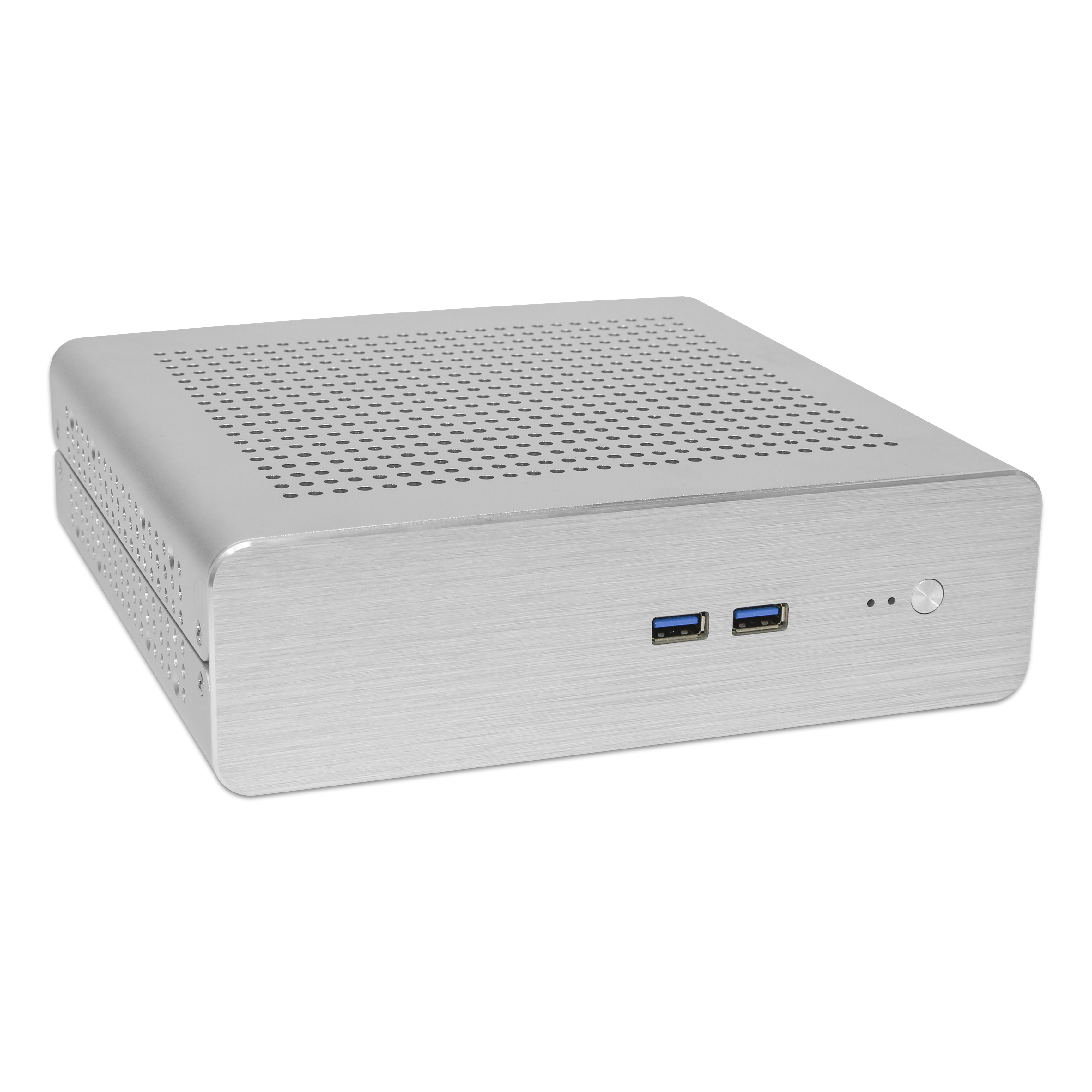 Ankermann SilverOne Mini PC | Intel Core i9-11900H | 16GB RAM DDR4 SO-DIMM | 960GB SSD | Ankermann Mini ITX PC Case | Windows 11 | WLAN & Bluetooth | MS Office 2024