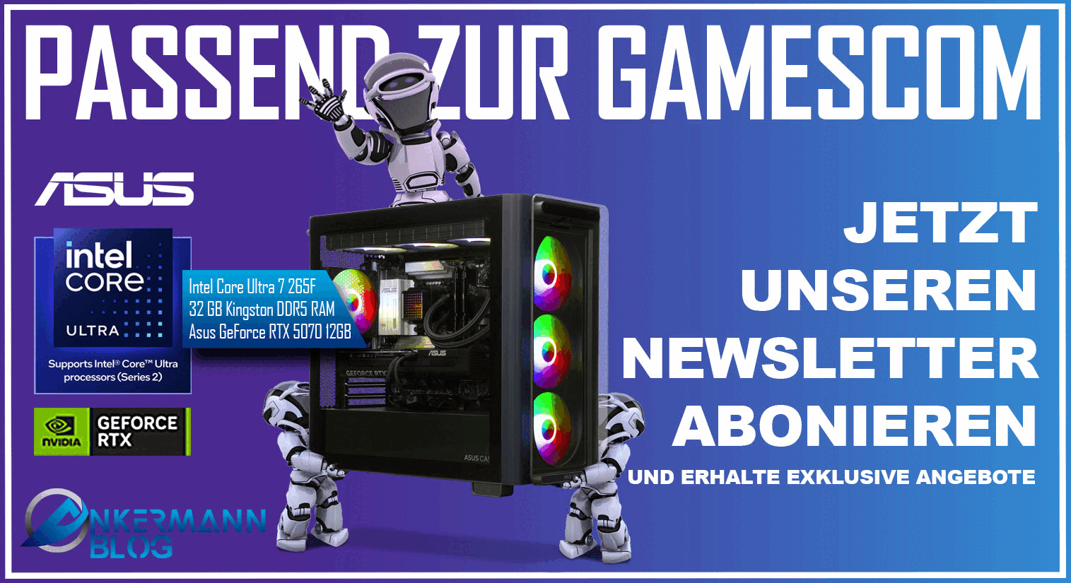 To celebrate Gamescom