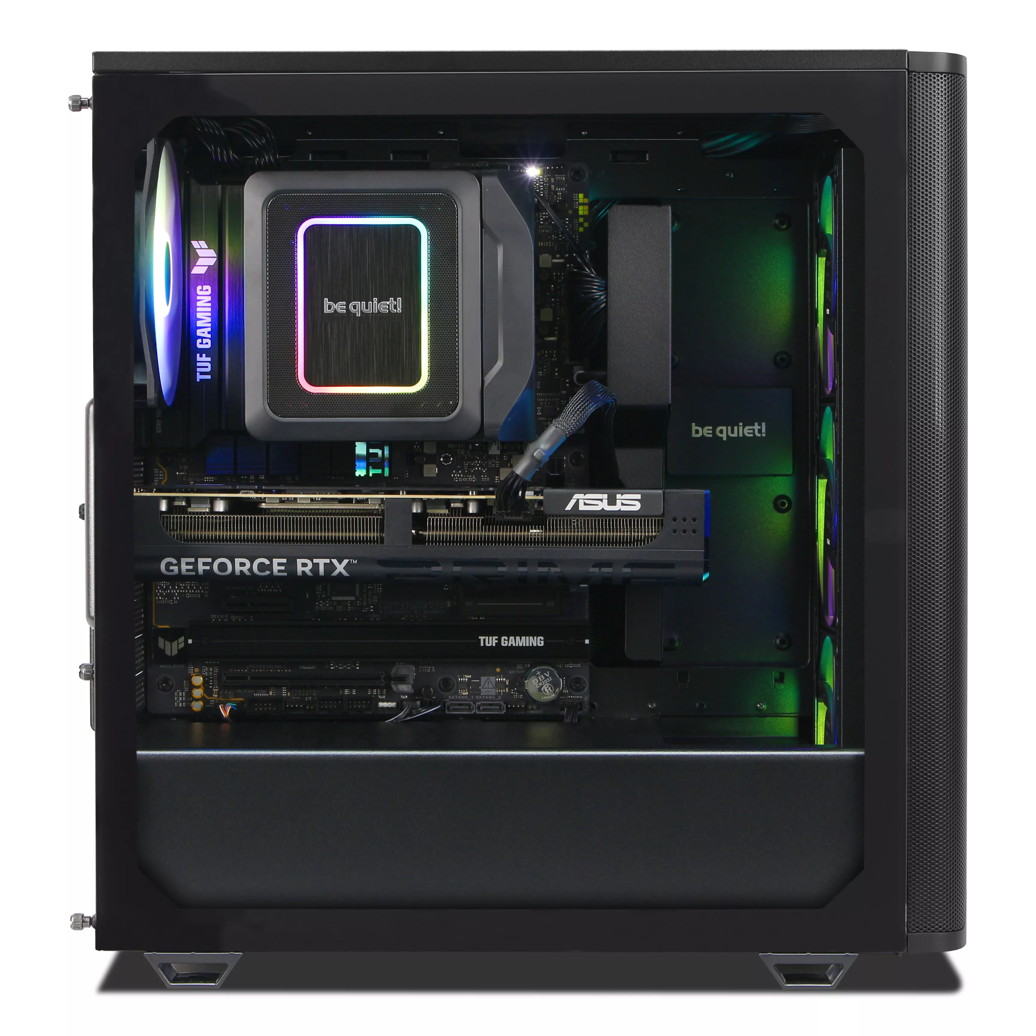WILDRABBIT EvoCore X Gaming PC | Intel Core Ultra 7 265K | Nvidia GeForce RTX 5070 TI OC 16GB | 32GB DDR5 RAM | 2TB NVMe SSD | Windows 11 | WLAN & Bluetooth