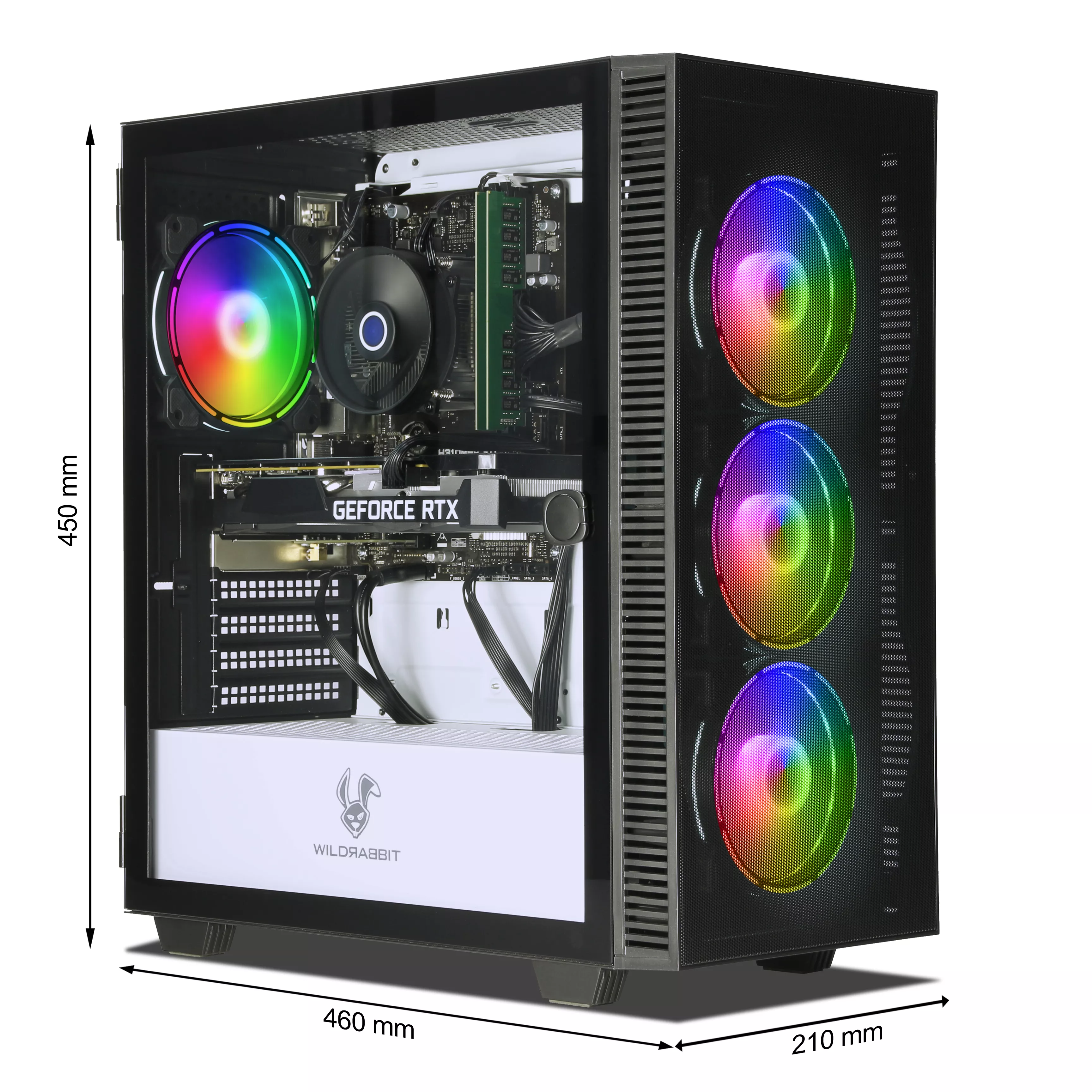 Office V1 | Intel Core i7-8700 | Nvidia GeForce RTX 4060 8GB | 32GB RAM | 1TB SSD | Windows 11 | WiFi | MS Office 2024