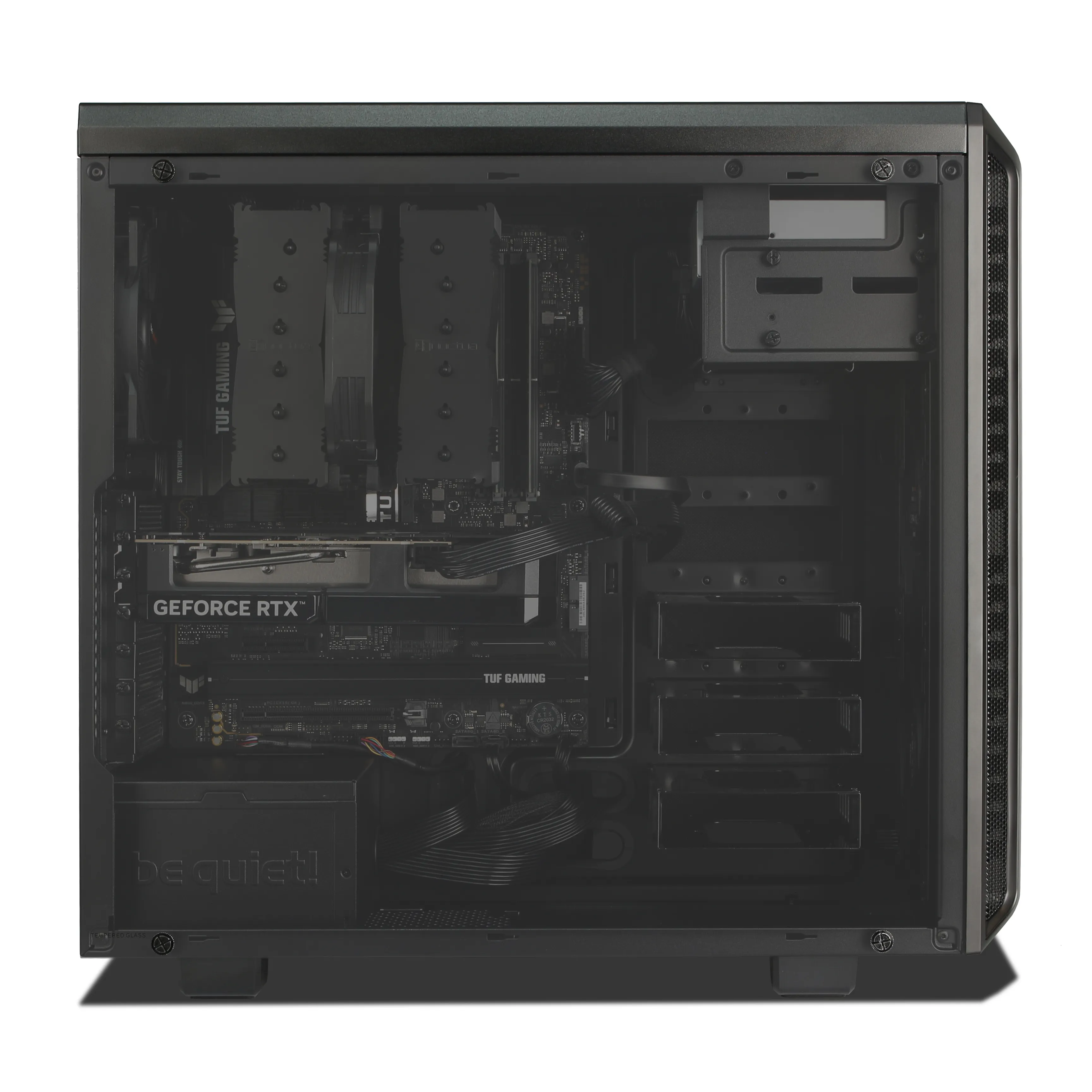 Videoschnitt PC 4k UHD | Intel Core Ultra 5 250K Plus | Nvidia GeForce RTX 5060 Ti 16GB | 32GB DDR5 RAM | 1TB NVMe SSD | Windows 11 | WiFi & Bluetooth
