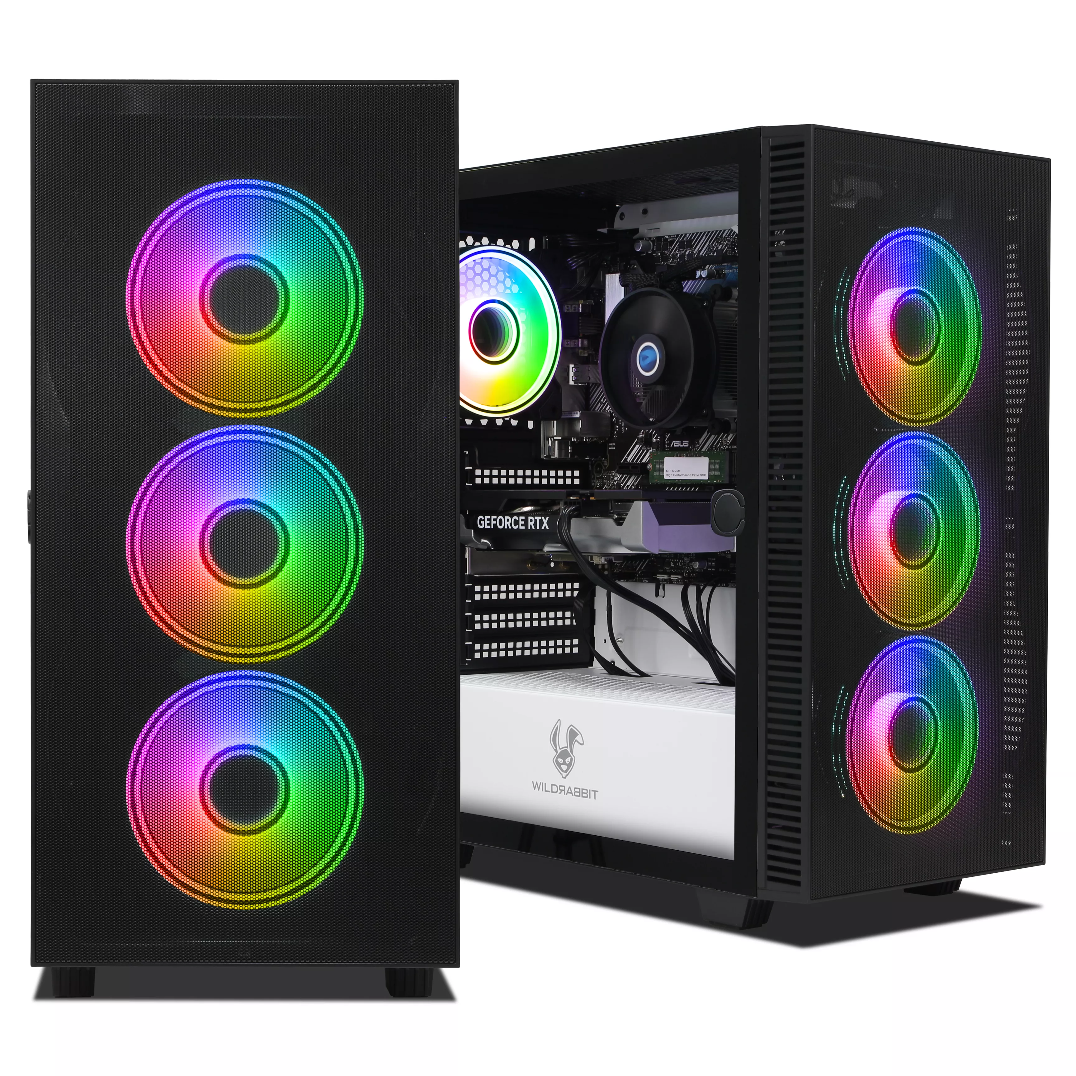 Noctis Gaming PC | AMD Ryzen 7 8700F | Nvidia GeForce RTX 3050 6GB | 16GB DDR5 RAM | 1TB NVMe SSD | Windows 11 | WLAN & Bluetooth | MS Office 2024