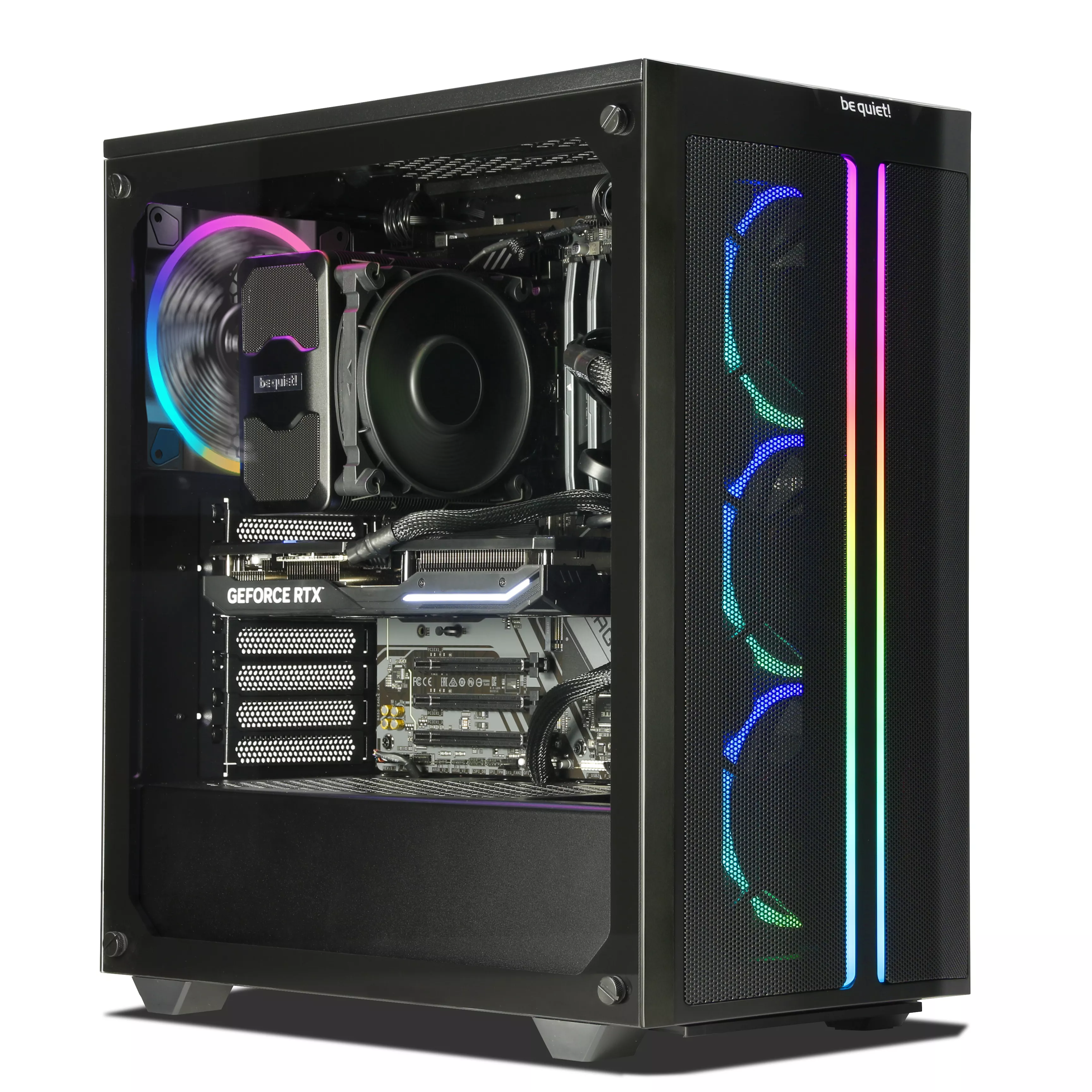 WILDRABBIT Gaming PC | AMD Ryzen 7 9700X | Nvidia GeForce RTX 5070 12GB | 32GB DDR5 RAM | 2TB NVMe SSD | Windows 11 | WLAN & Bluetooth