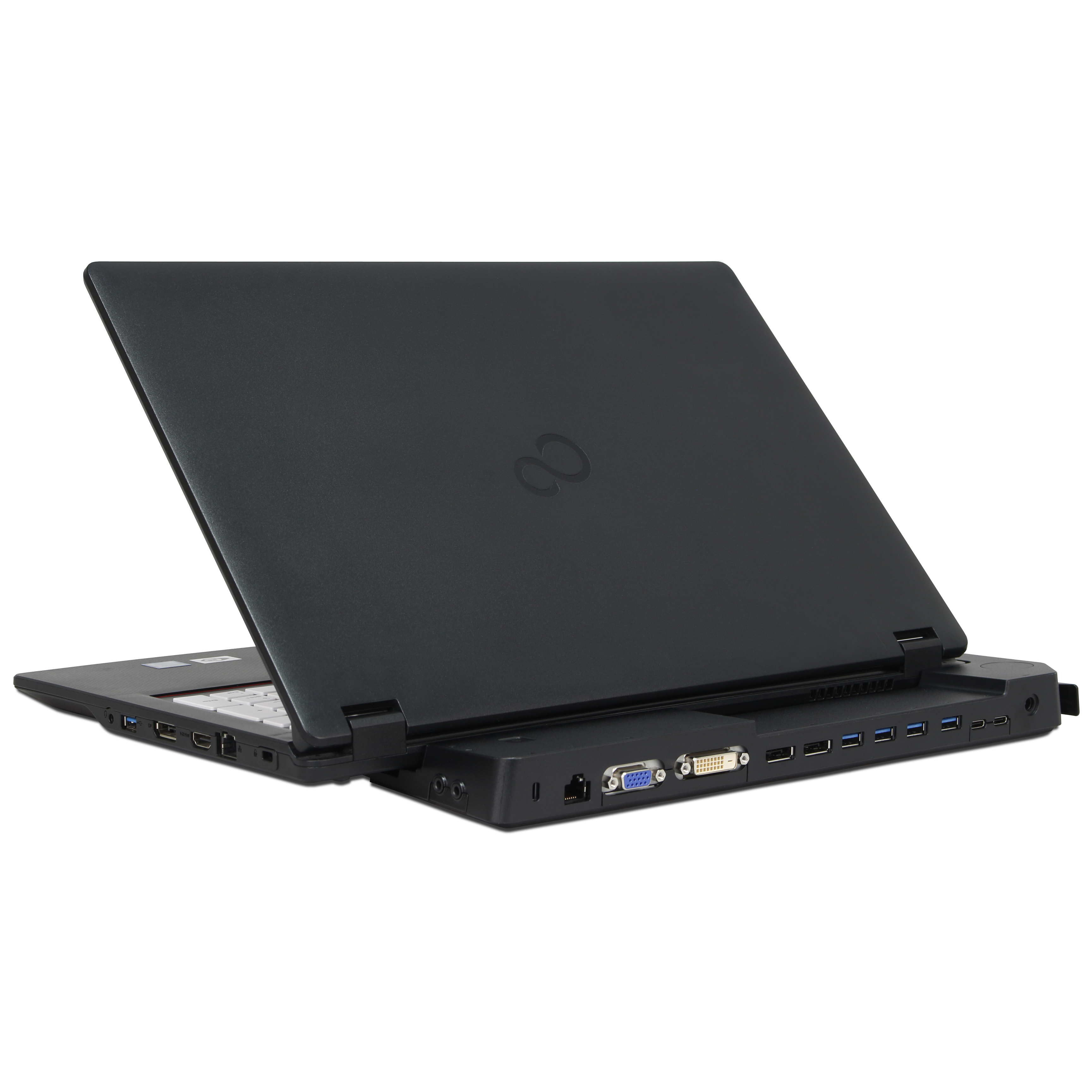 Estación de acoplamiento Fujitsu Port Replicator 90W con adaptador de corriente incluido