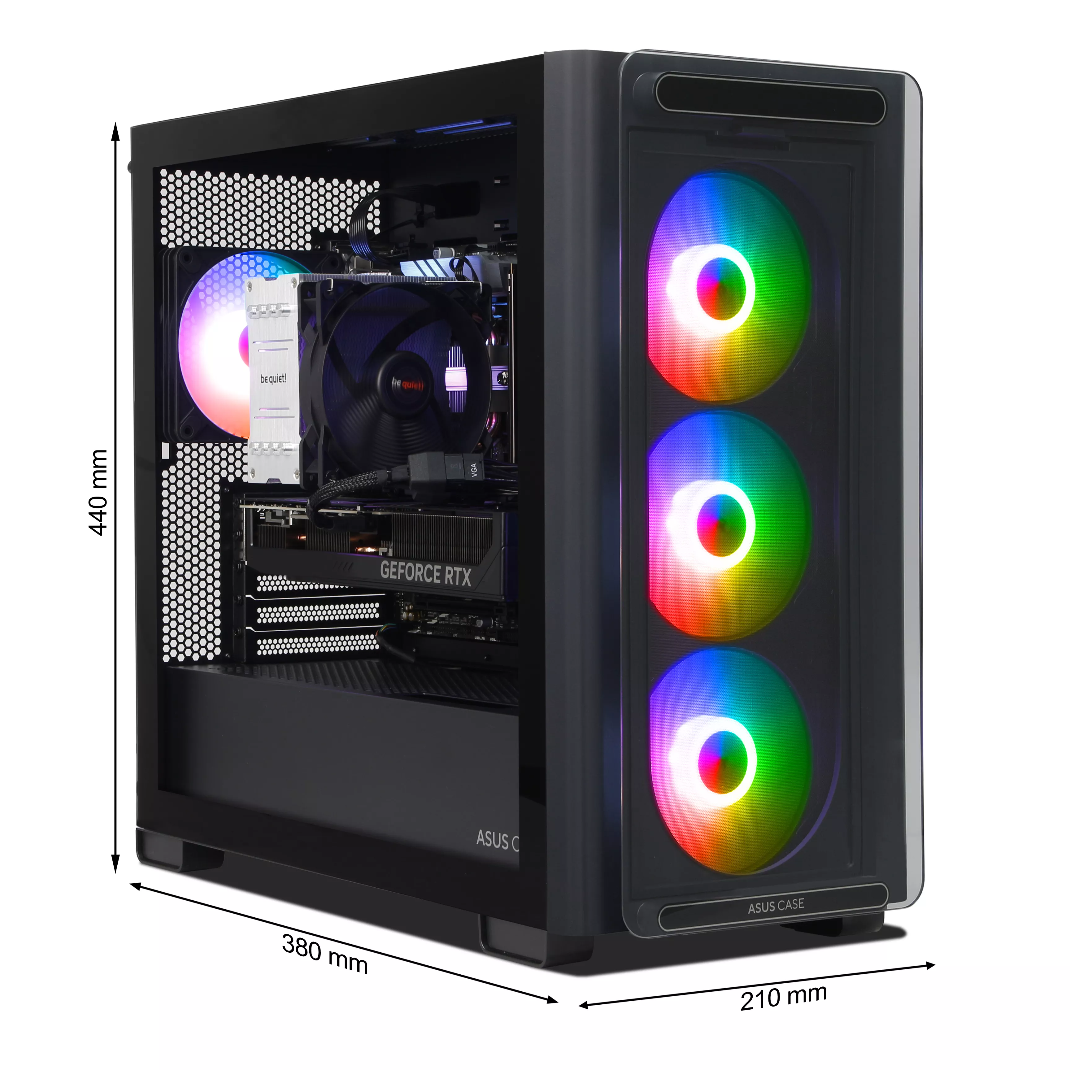 Phantom Core Gaming PC | Intel Core i9-12900KF | Nvidia GeForce RTX 5070 12GB | 32GB DDR5 RAM | 1TB NVMe SSD | Windows 11 | WLAN & Bluetooth