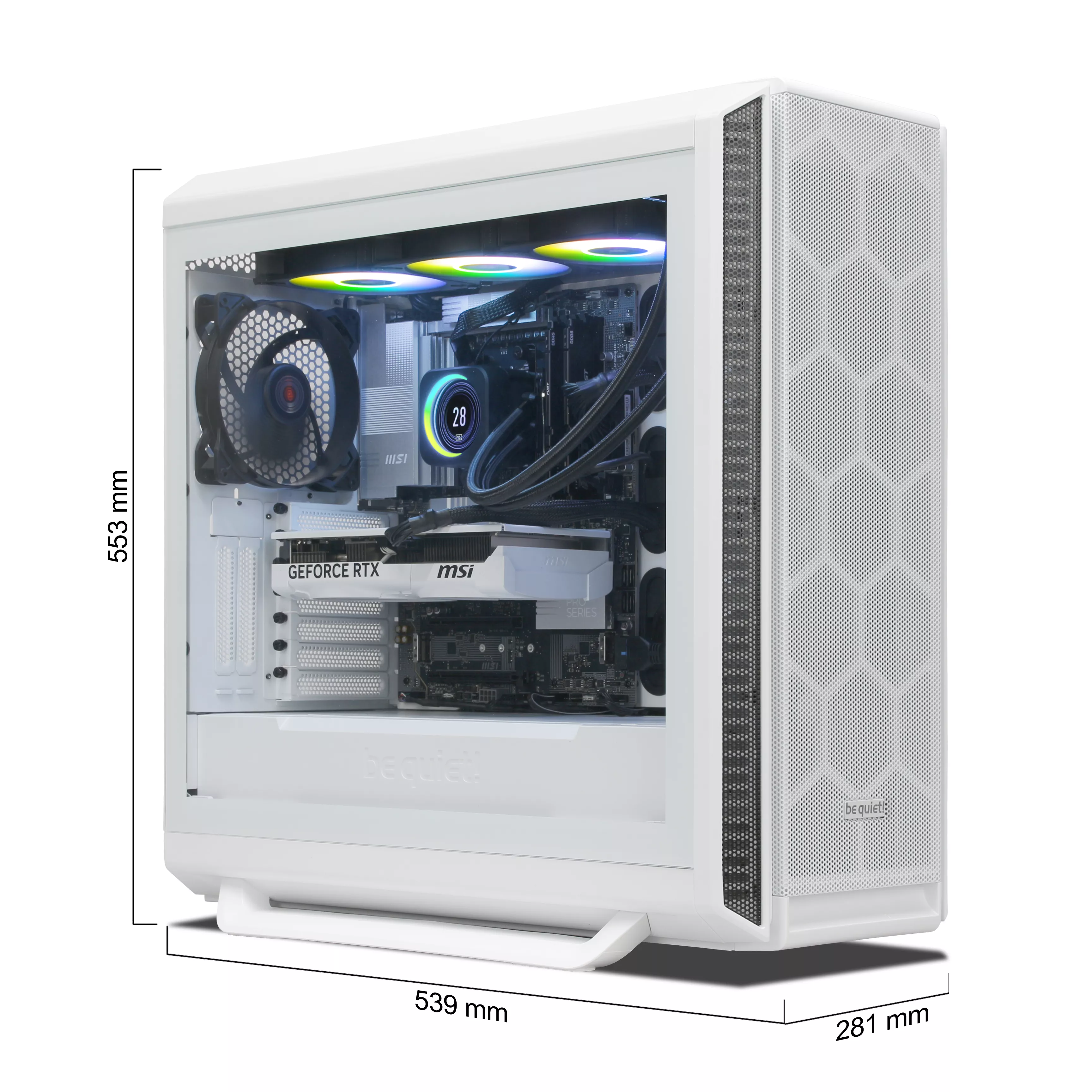 Arctic Gaming PC | AMD Ryzen 7 9800X3D | Nvidia GeForce RTX 5070 12GB | 64GB DDR5 RAM | 2TB NVMe SSD | Windows 11 | WiFi & Bluetooth