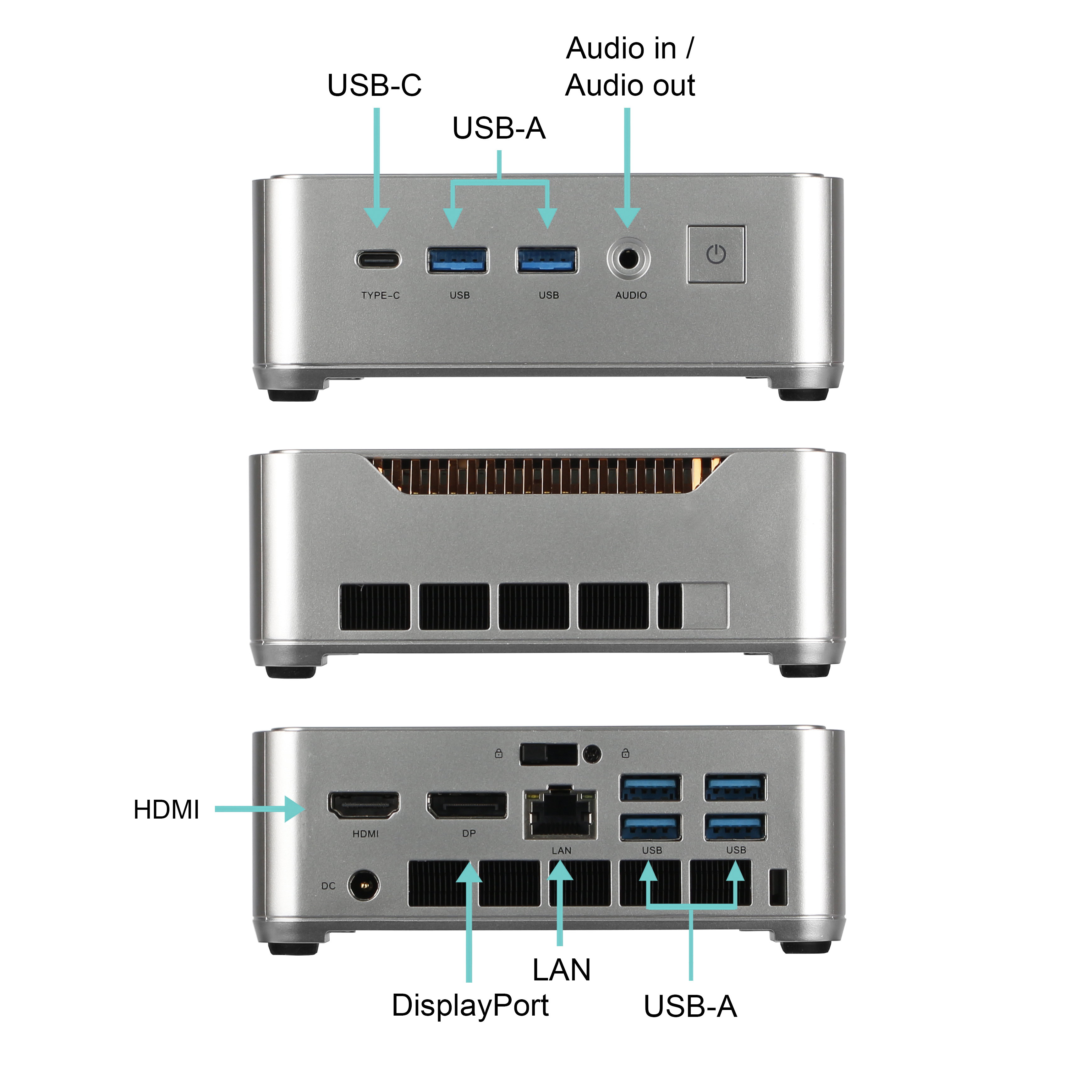 Ank-IX H2 Mini PC | 32GB RAM | 1TB NVMe SSD | Windows 11 | Intel Core i5 14450HX | WLAN & Bluetooth | MS Office 2024 Ank-IX H2 Mini PC | 32GB RAM | 1TB NVMe SSD | Windows 11 | Intel Core i5 14450HX | WLAN & Bluetooth | MS Office 2024