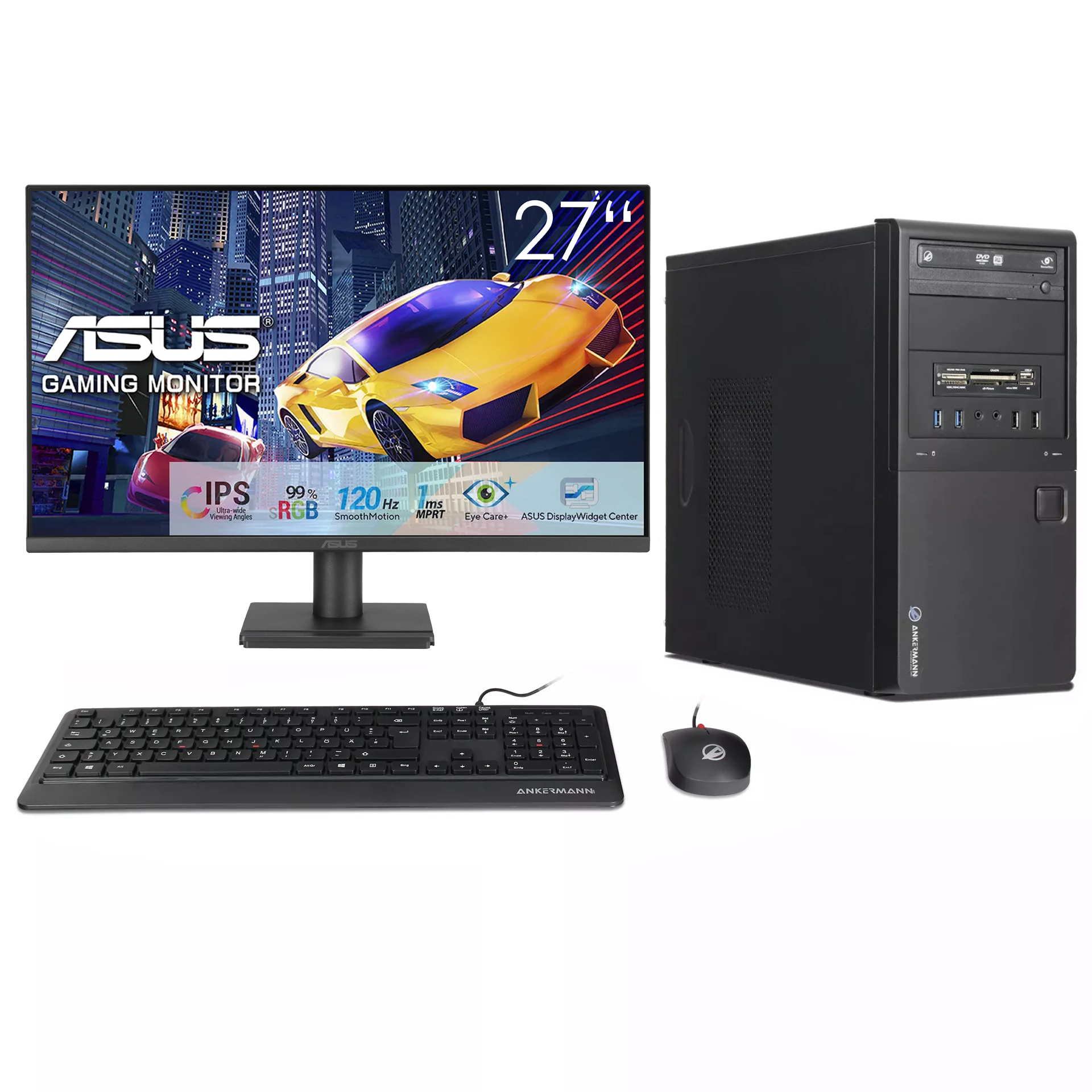 Business Office Work Bundle | Intel Core i5-6500 | 16GB DDR4 | 480GB SSD | Windows 10 | 27" Monitor | Ratón & teclado | MS Office 2024 Business Office Work Bundle | Intel Core i5-6500 | 16GB DDR4 | 480GB SSD | Windows 10 | 27" Monitor | Ratón & teclado | MS Office 2024