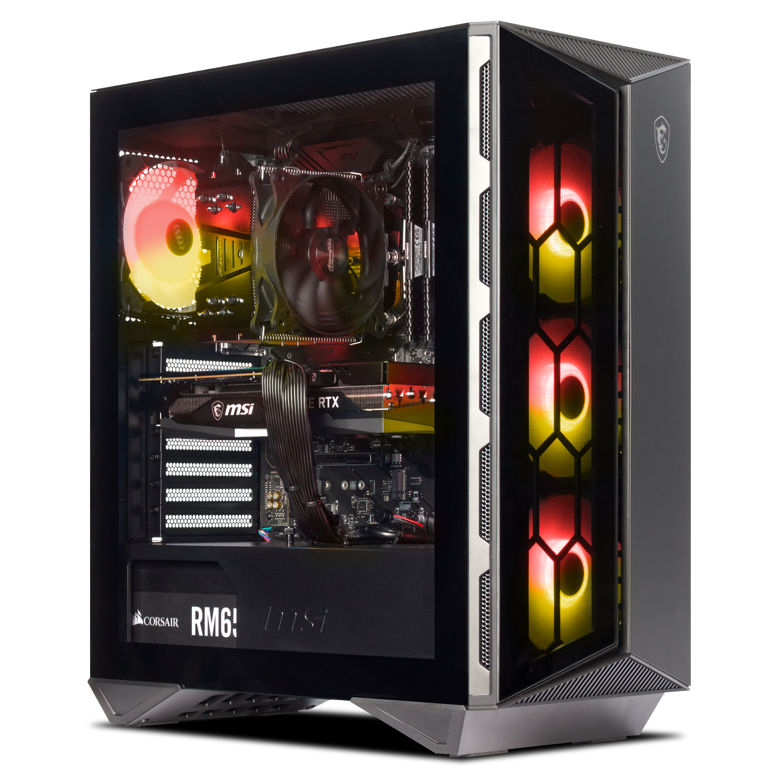 WILDRABBIT Gaming PC Ryzen 7 5700X NVIDIA GeForce RTX 3060 Ti  16GB RAM 650W be quiet! Win 11 Pro