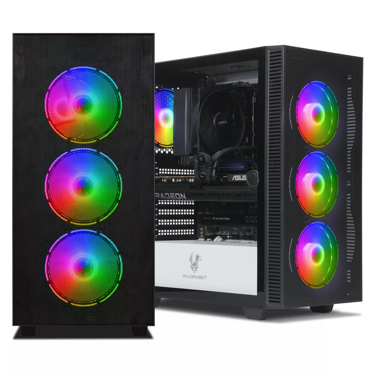 AMD Gamer PC | Ryzen 7 7800X3D | Radeon RX 9070 XT 16GB | 32GB DDR5 RAM | 2TB NVMe SSD | Windows 11 | WLAN & Bluetooth