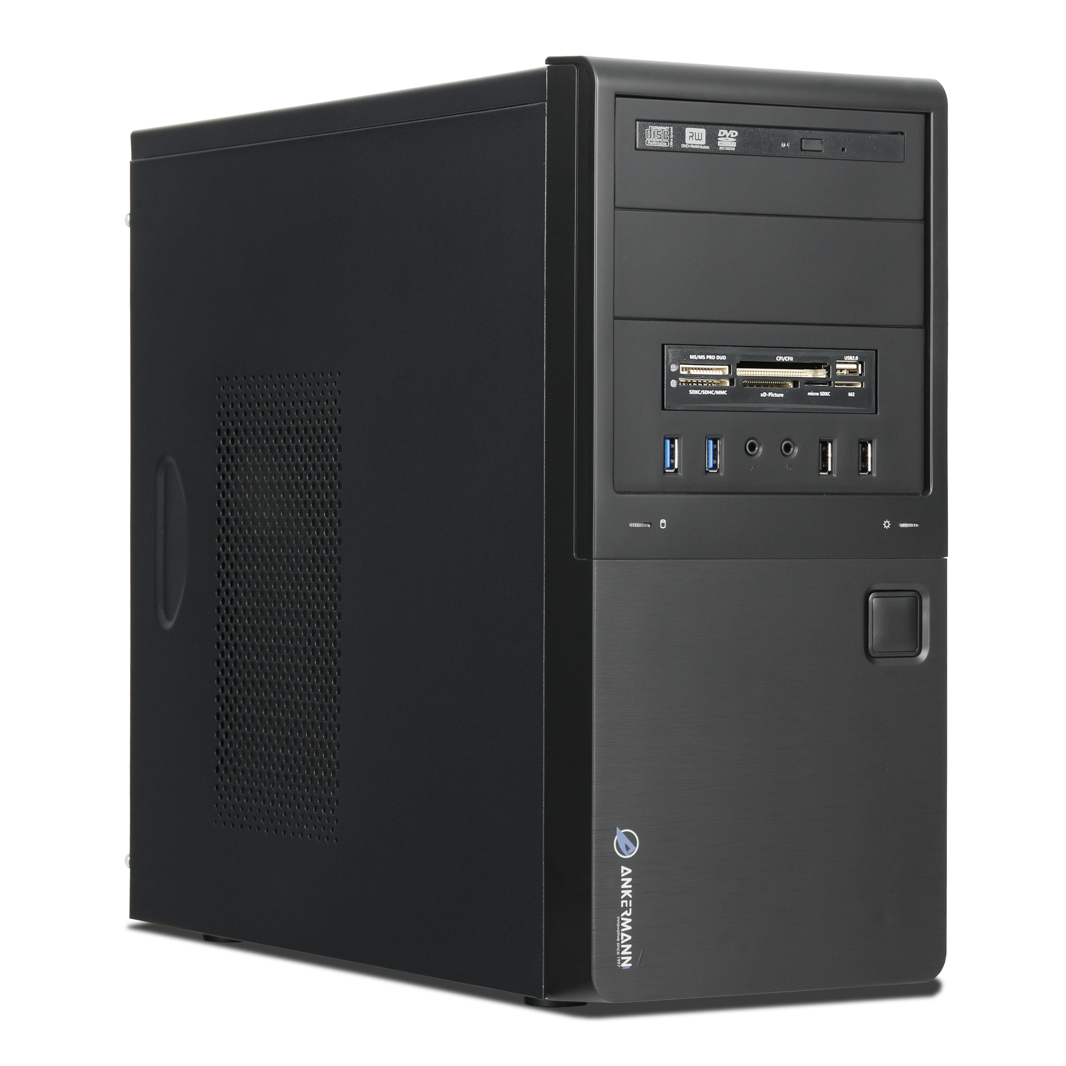 Silent Desktop PC Palma | Intel Core i5-6500 | 16Go RAM | 480Go SSD | Windows 10 | Libre Office Silent Desktop PC Palma | Intel Core i5-6500 | 16Go RAM | 480Go SSD | Windows 10 | Libre Office