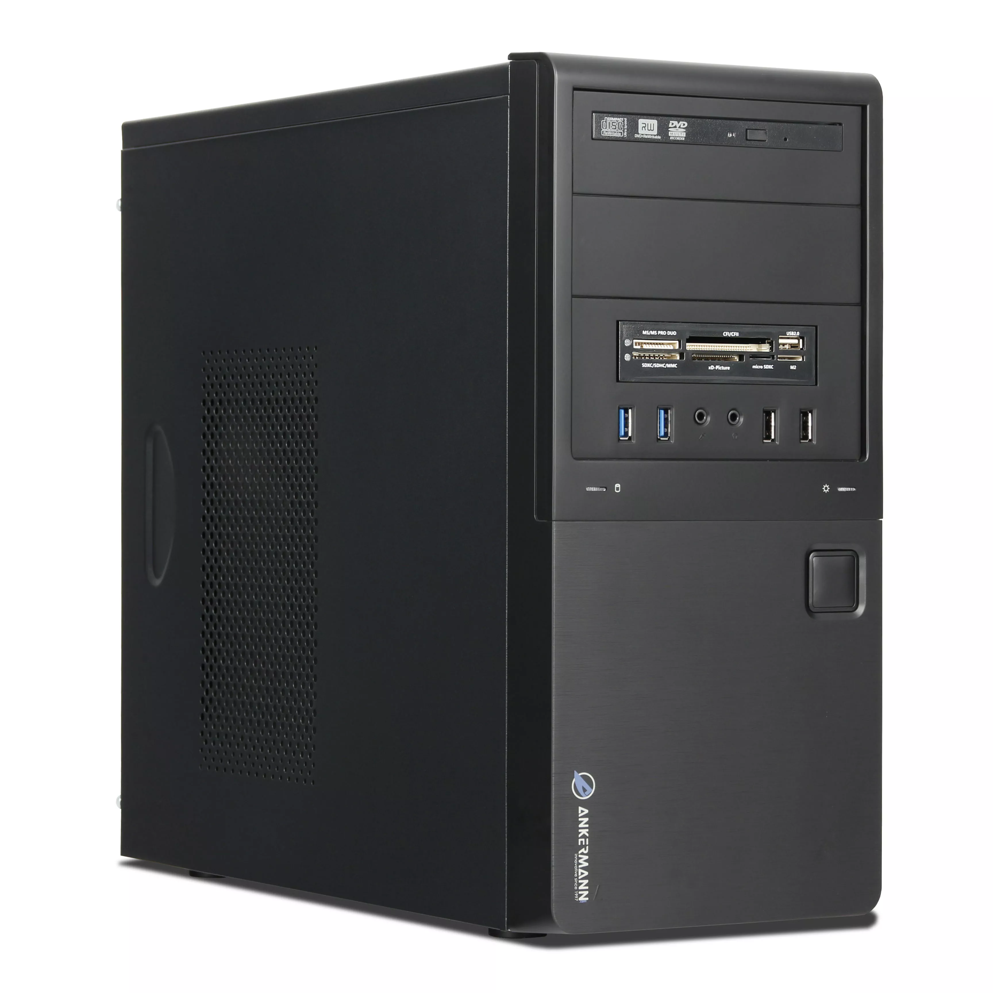 Silent Desktop PC Palma | Intel Core i5-6500 | 16Go RAM | 480Go SSD | Windows 10 | Libre Office Silent Desktop PC Palma | Intel Core i5-6500 | 16Go RAM | 480Go SSD | Windows 10 | Libre Office