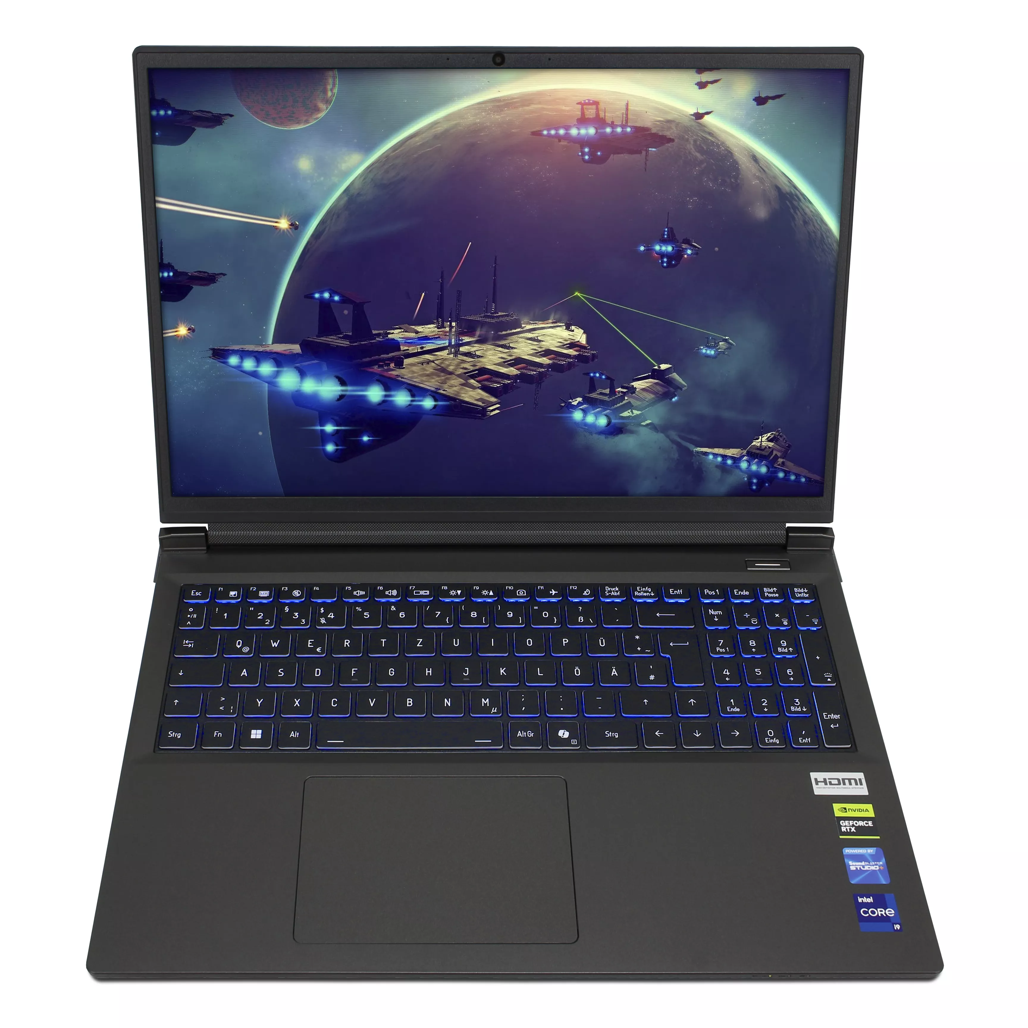 Ankermann Orbit Pro Gaming | 16GB DDR5 RAM | 1TB NVMe SSD | Intel Core i9-13900HX | 16" QHD Display | Nvidia GeForce RTX 5070 8GB | Windows 11 Pro | WLAN / BT | MS Office 2024