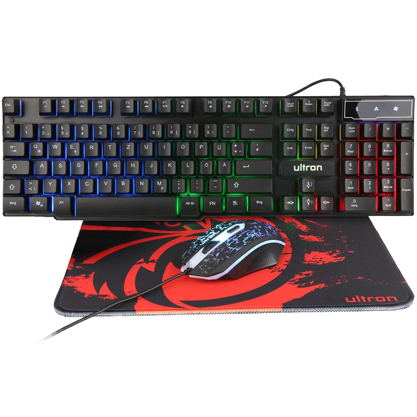 Starter Gaming Bundle | AMD Ryzen 7 5700X | Nvidia GeForce RTX 5060 8GB | 16GB RAM | 1TB NVMe SSD | Windows 11 | WiFi | MSI MAG 32" Curved WQHD Gaming Monitor | Ultron HAWK RGB 4 in 1 Gaming Set | Libre Office Starter Gaming Bundle | AMD Ryzen 7 5700X | Nvidia GeForce RTX 5060 8GB | 16GB RAM | 1TB NVMe SSD | Windows 11 | WiFi | MSI MAG 32" Curved WQHD Gaming Monitor | Ultron HAWK RGB 4 in 1 Gaming Set | Libre Office