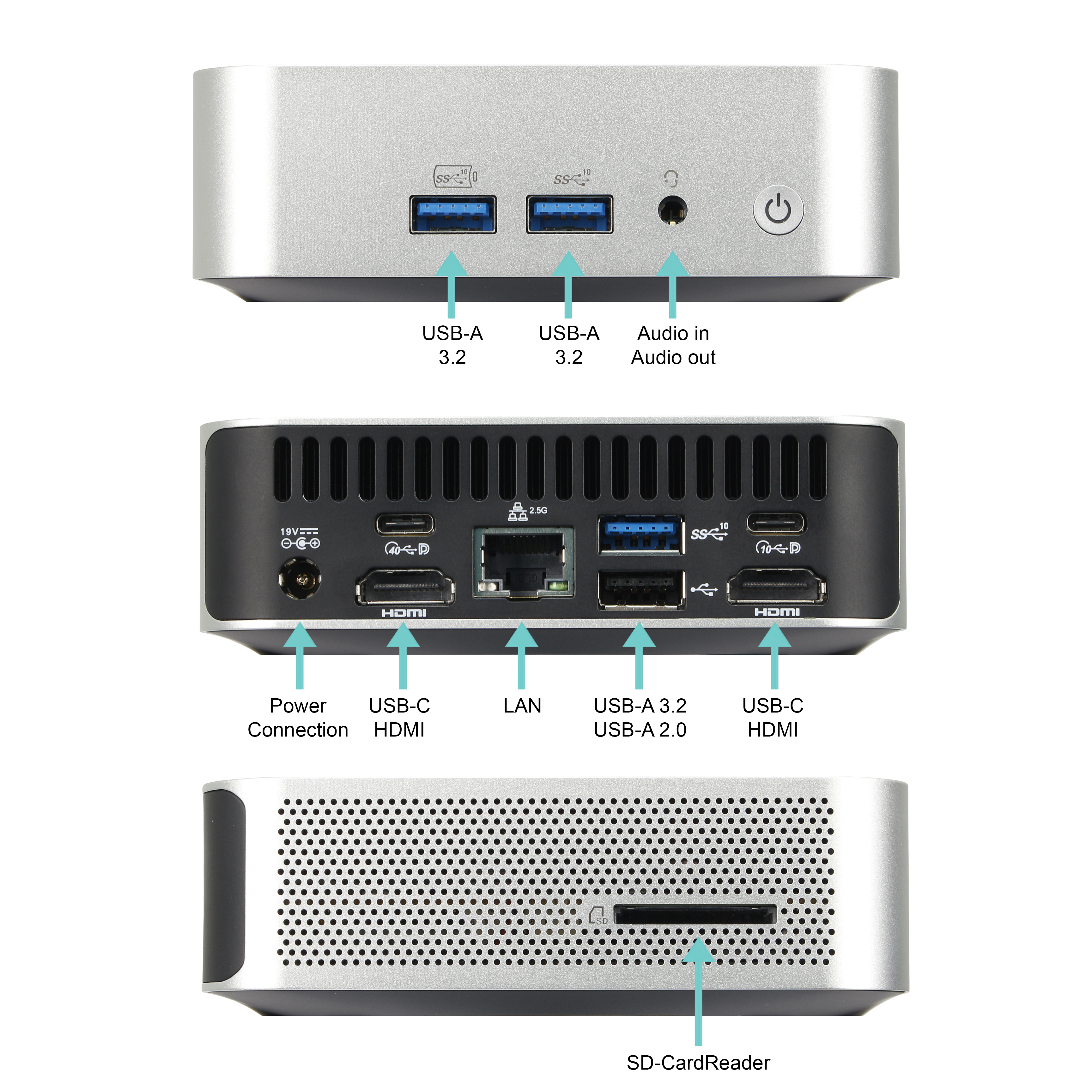 Geekom A6 Mini PC | 16GB DDR5 RAM | 1TB NVMe SSD | Windows 11 | AMD Ryzen 7 - 6800 | WLAN & Bluetooth | MS Office 2024 Geekom A6 Mini PC | 16GB DDR5 RAM | 1TB NVMe SSD | Windows 11 | AMD Ryzen 7 - 6800 | WLAN & Bluetooth | MS Office 2024
