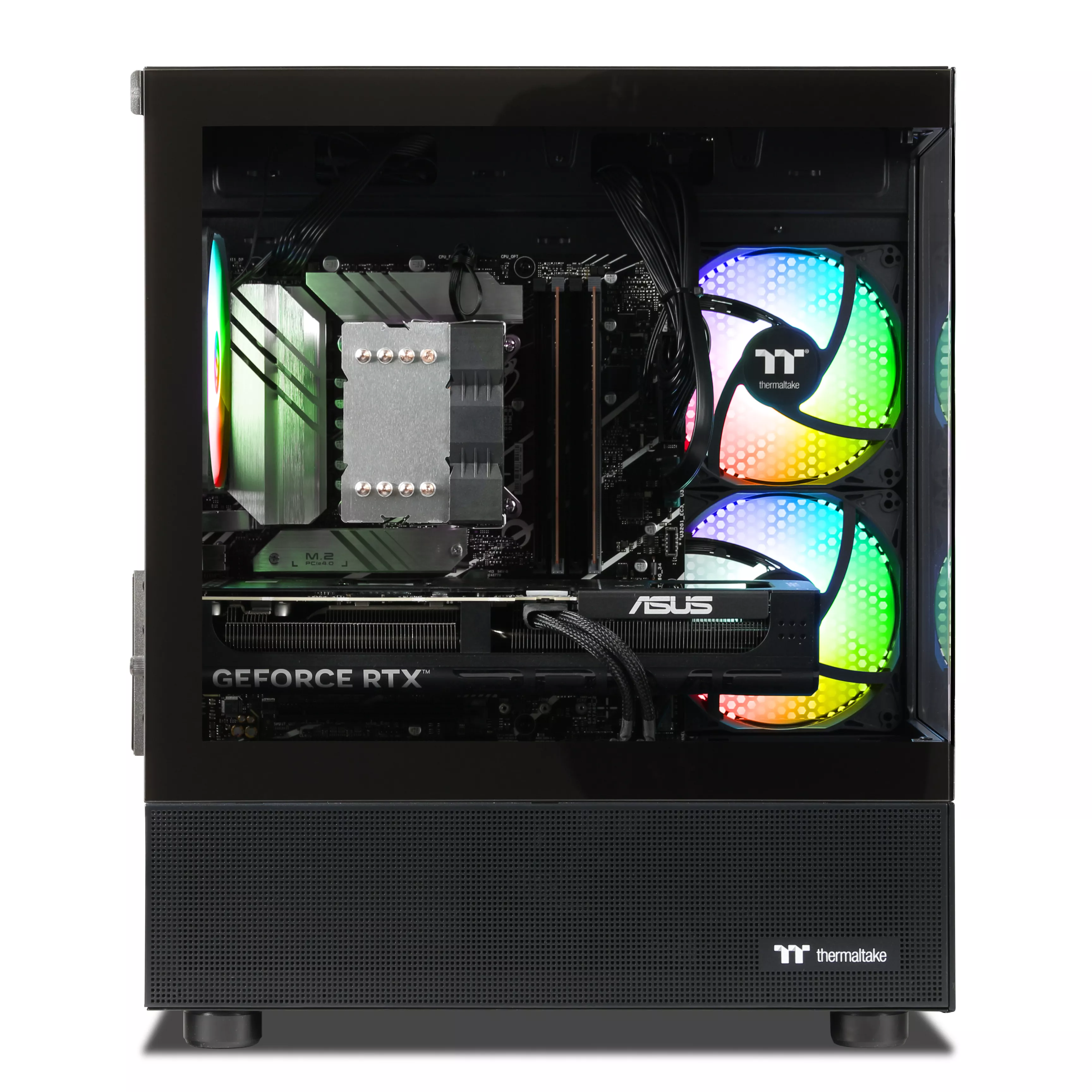 Wildrabbit Power V3+ Gaming PC | Intel Core i7-13700F | Nvidia GeForce RTX 5070 12GB | 32GB DDR5 RAM | 2TB NVMe SSD | Windows 11 | WLAN & Bluetooth | Libre Office