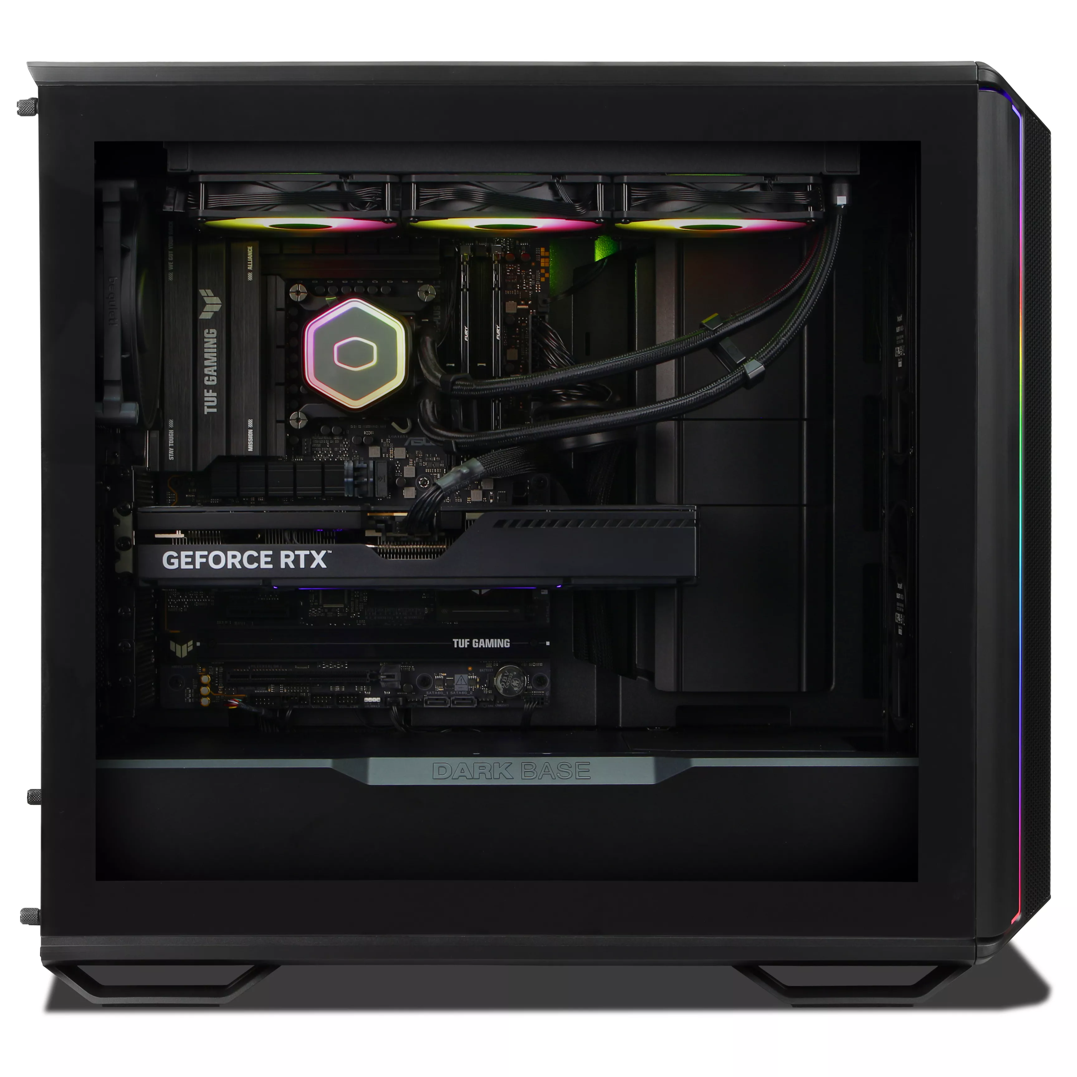 WILDRABBIT AQUA Gaming PC | Intel Core Ultra 9 285K | Nvidia GeForce RTX 5070 Ti 16Go | 64Go DDR5 RAM | 2To NVMe SSD | Windows 11 | WiFi & Bluetooth