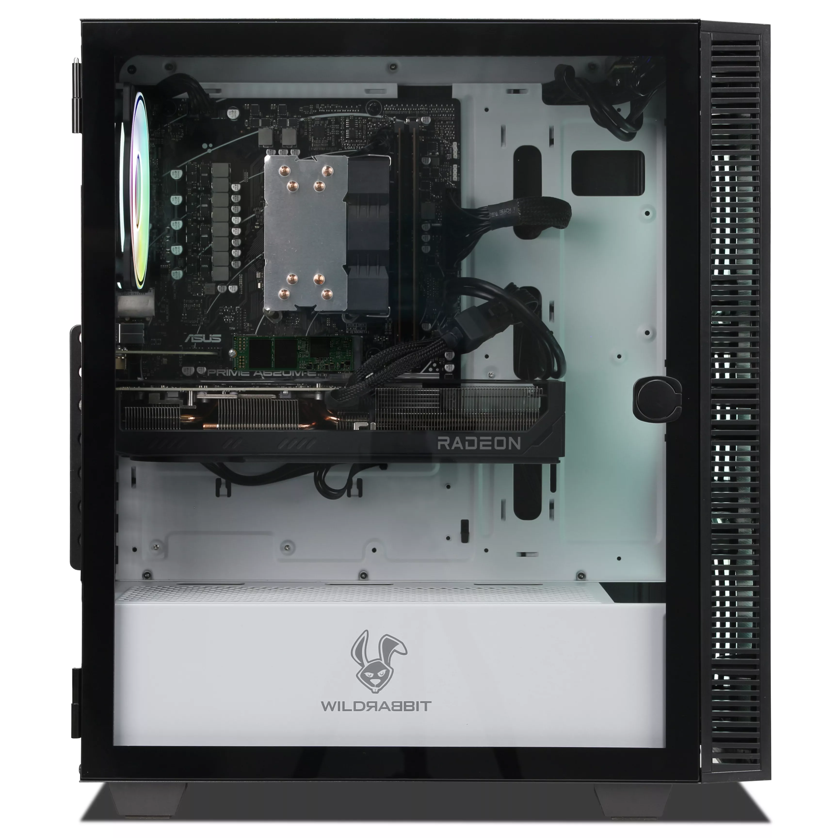 Quantum Gaming PC | AMD Ryzen 5 9600X | AMD RX 9060XT 16GB | 32GB DDR5 RAM | 1TB NVMe SSD | Windows 11 | WLAN & Bluetooth 