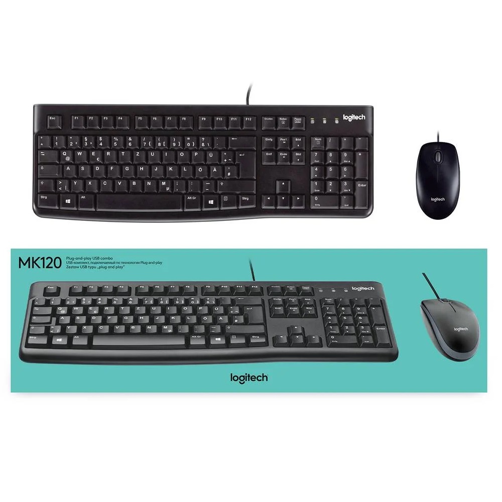 Logitech Desktop MK120 Deutsch (920-002540) Logitech Desktop MK120 Deutsch (920-002540)