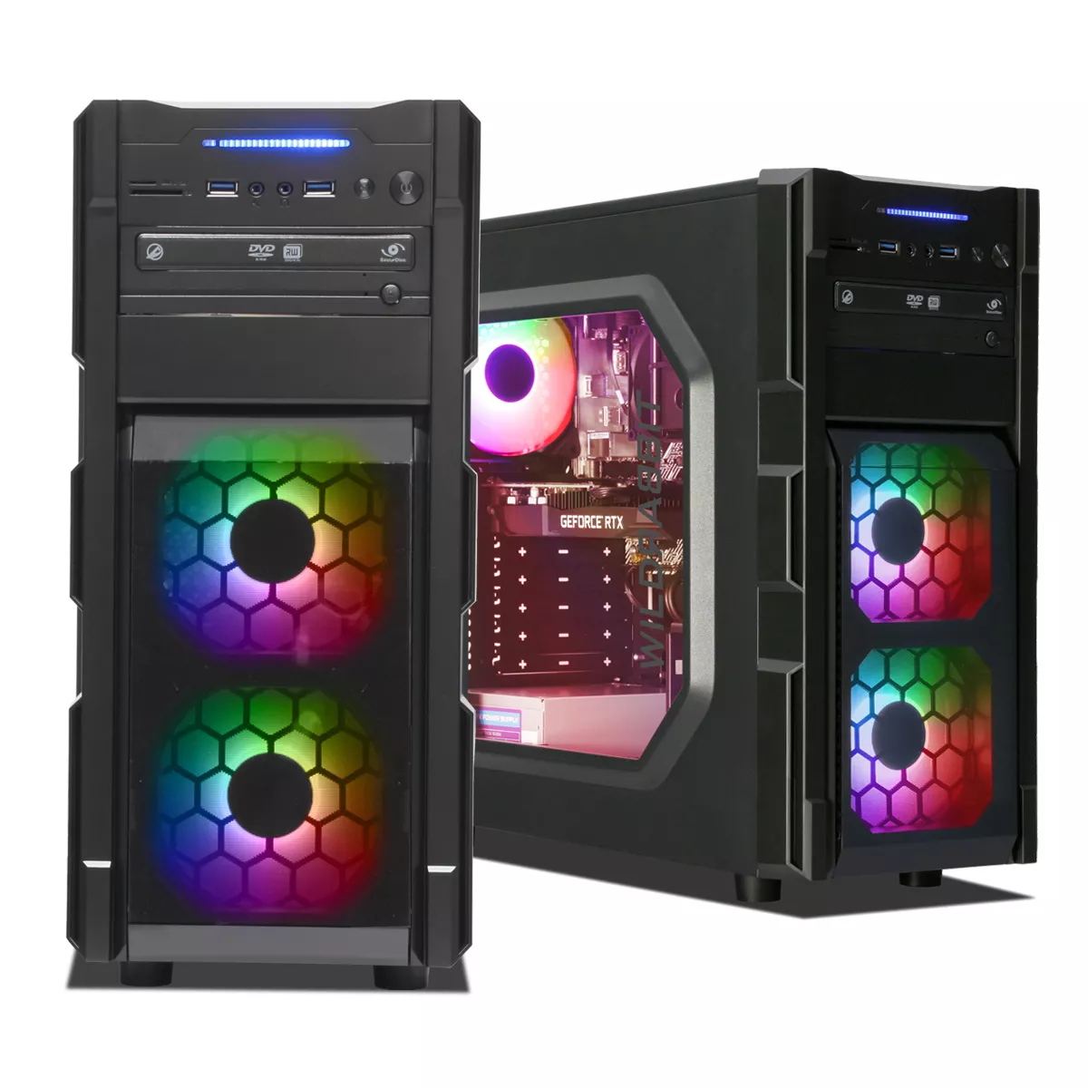 Business Office Game | Intel Core i7-8700 | Nvidia GeForce RTX 2060 6GB | 16GB RAM | 1TB SSD | Windows 11 | WLAN | Libre Office