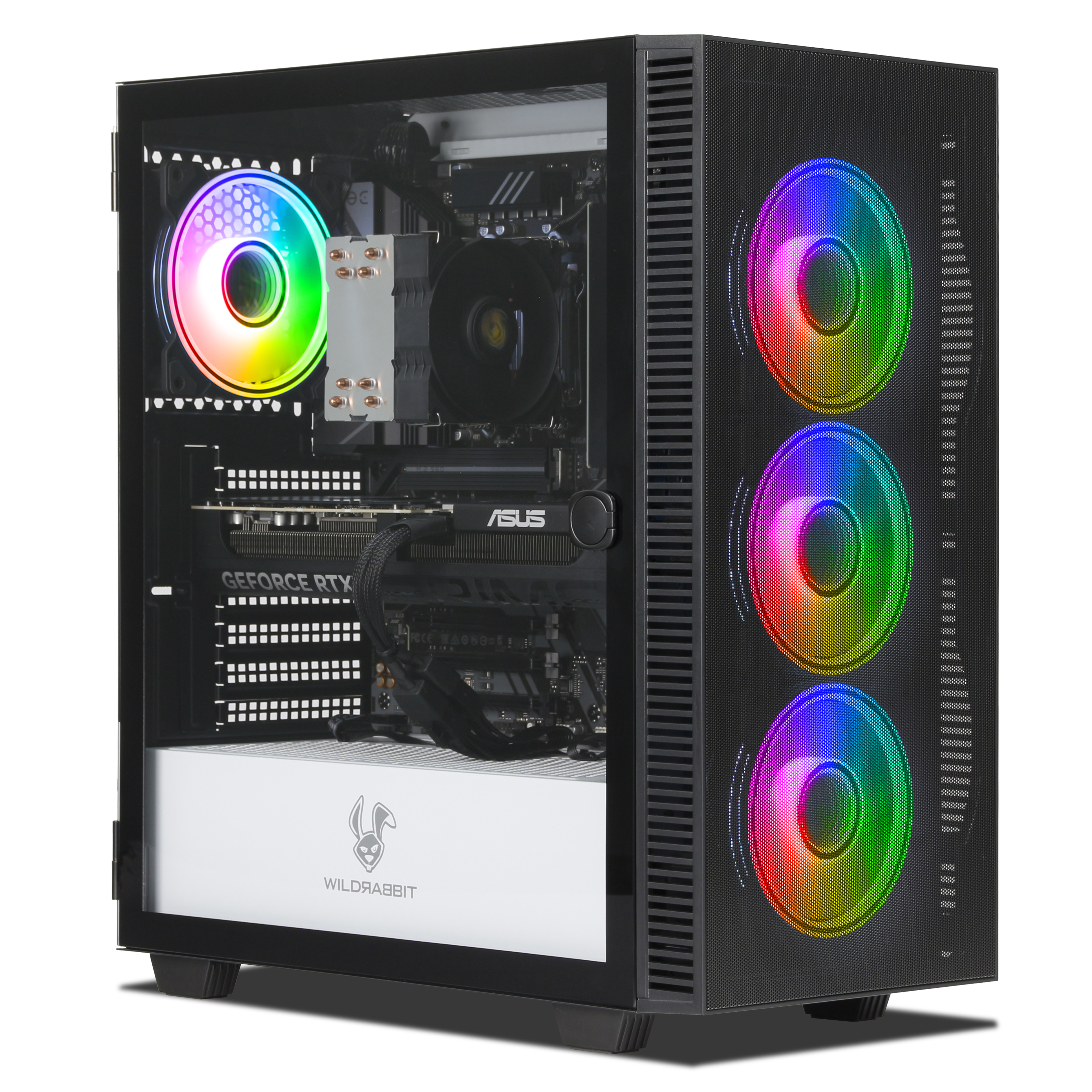 EagleStrike 5070 Gaming PC | AMD Ryzen 5 9600X | Nvidia GeForce RTX 5070 12GB | 32GB DDR5 RAM | 2TB NVMe SSD | Windows 11 | WiFi & Bluetooth