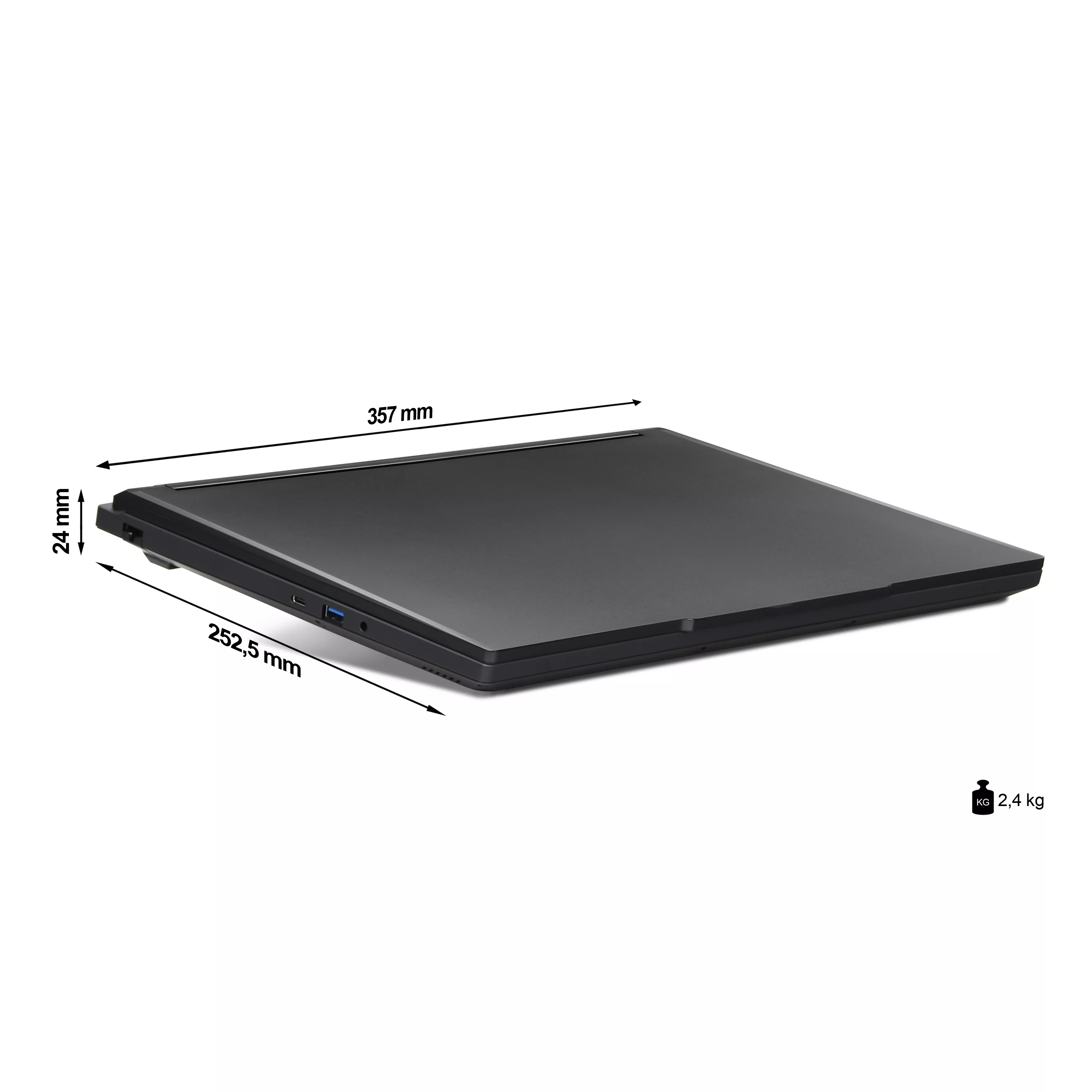 Ankermann GW6 Gaming Notebook | 64GB DDR5 RAM | 2TB NVMe SSD | Intel Core i9-13900HX | 16 WQXGA LED Display | Nvidia GeForce RTX 5070 8GB | Windows 11 Pro | WiFi & Bluetooth | MS Office 2024