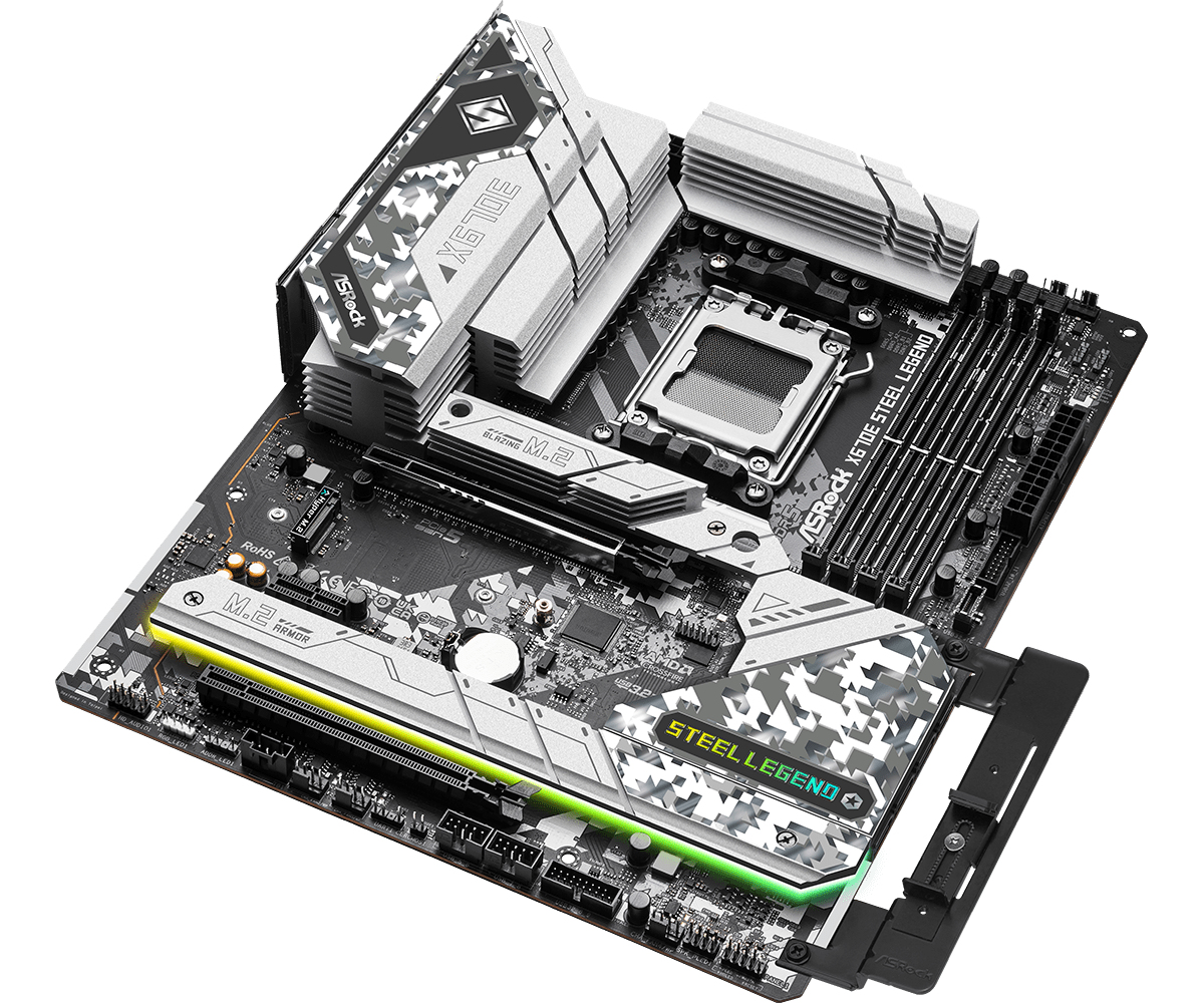 ASRock X670E Steel Legend (90-MXBJ40-A0UAYZ) ASRock X670E Steel Legend (90-MXBJ40-A0UAYZ)